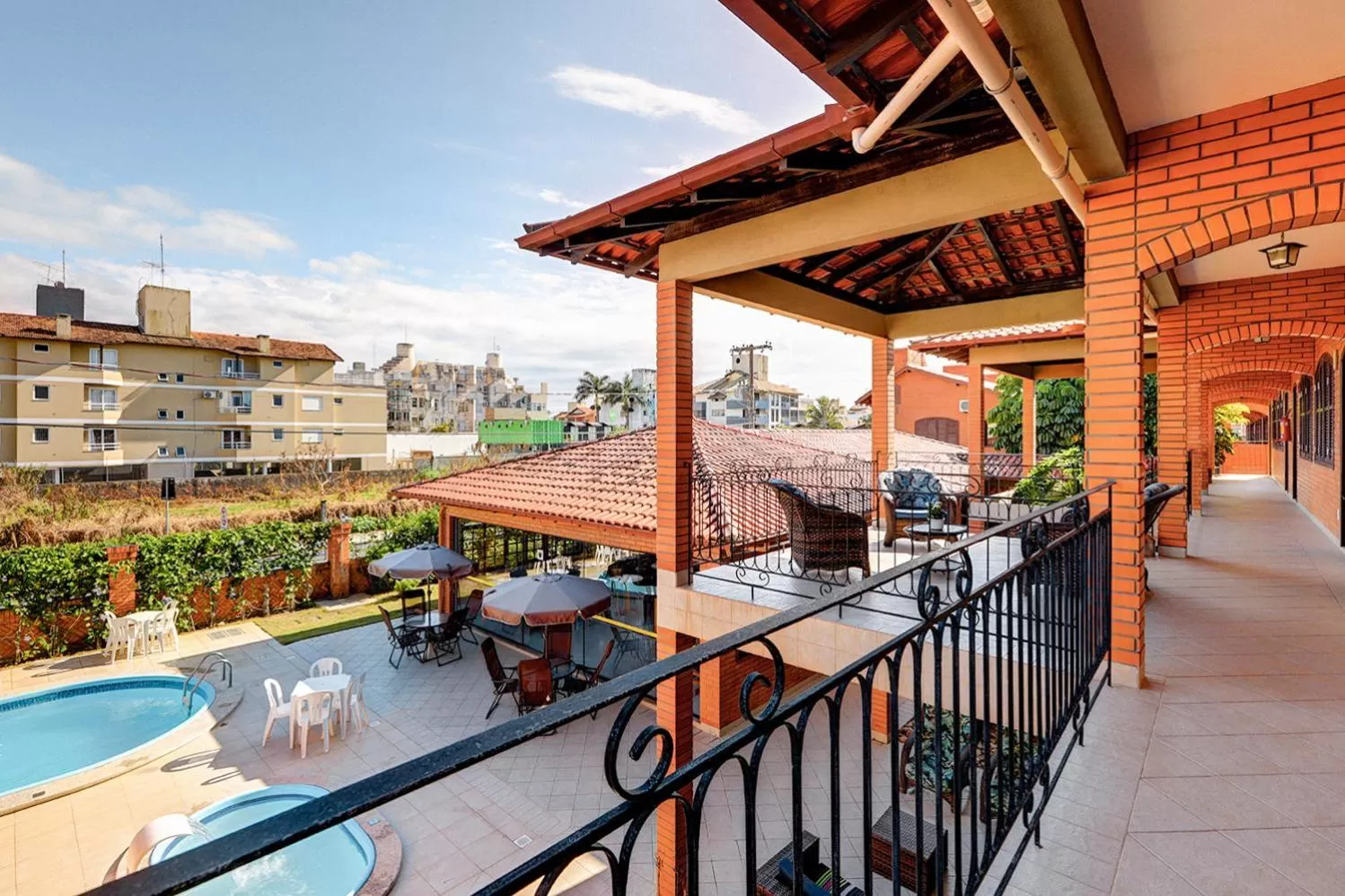 Balcony/Terrace in Elite Hotel