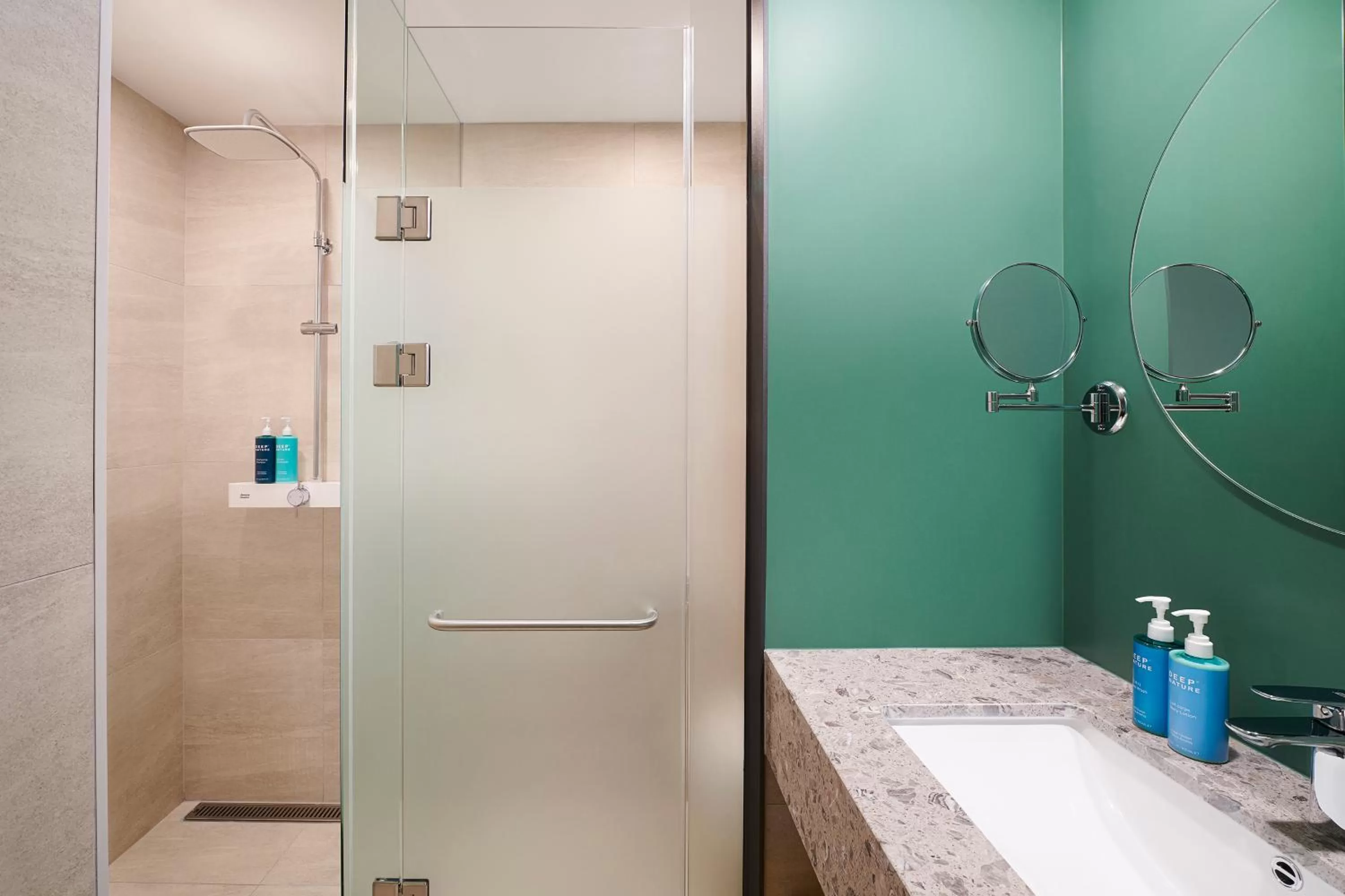 Bathroom in ibis Styles Ambassador Incheon Airport T2