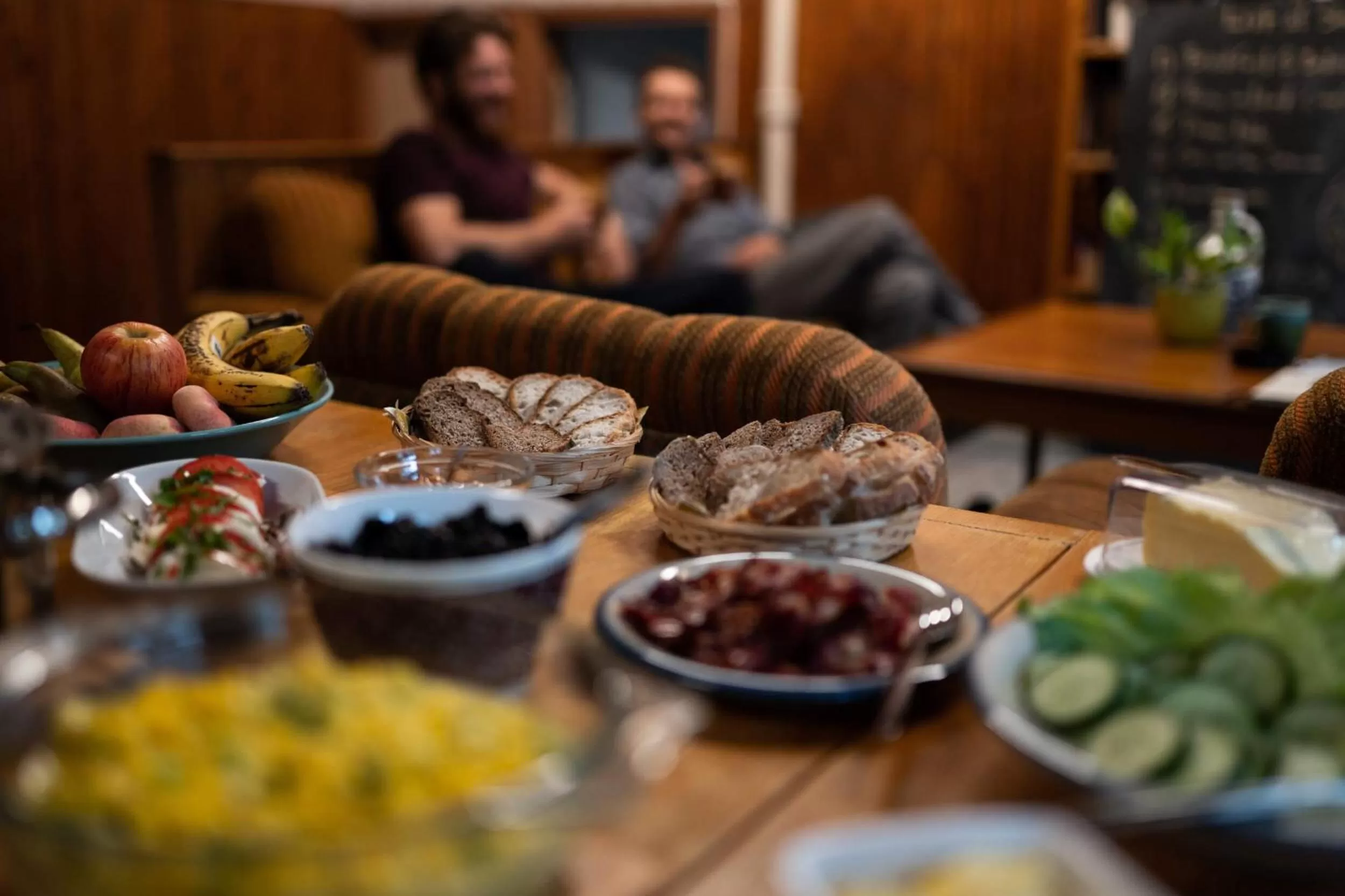 Food close-up in Olo Center by Kolovesi National Park