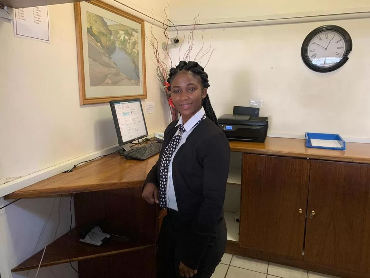 Staff in Savoy Hotel Kimberley