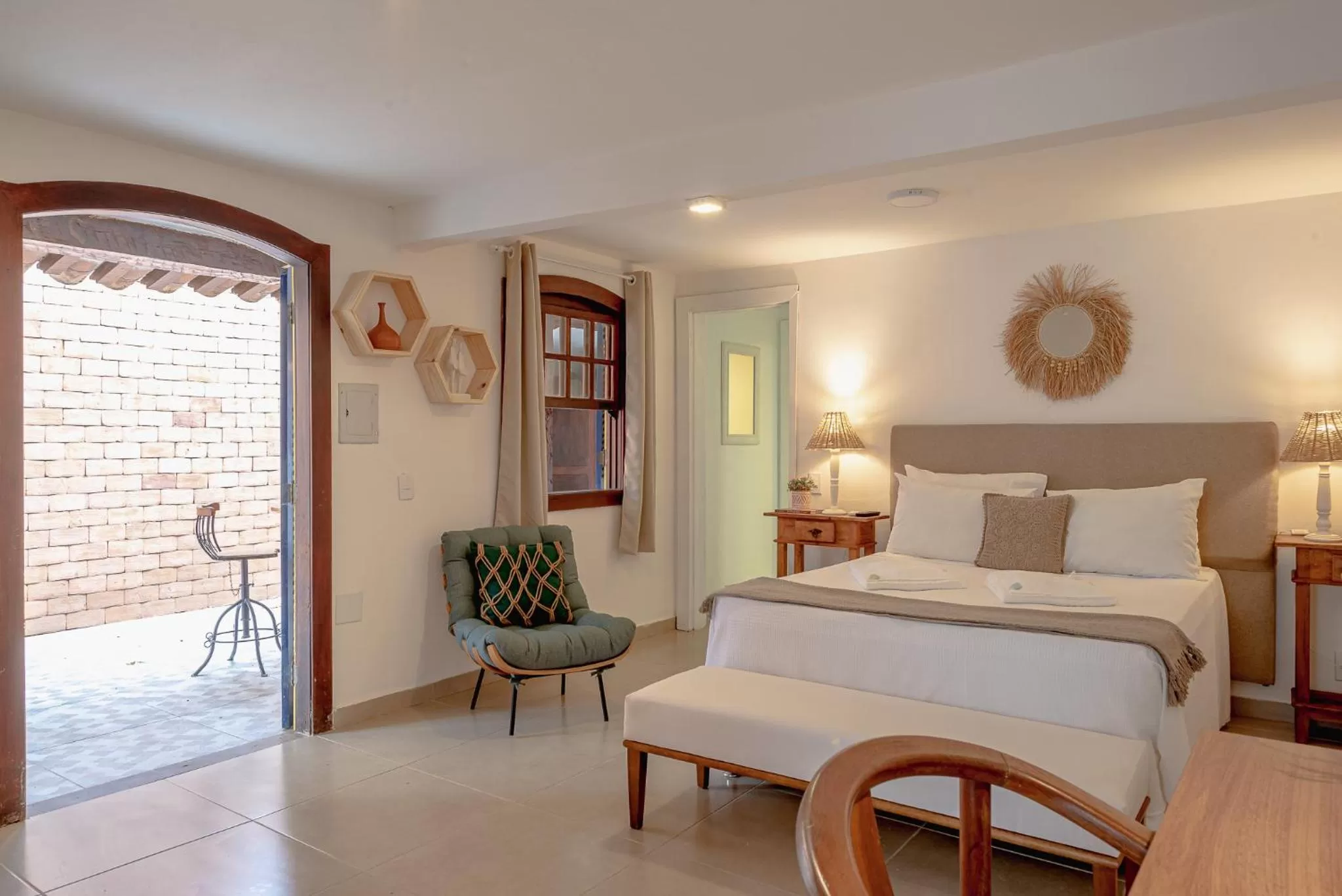 Photo of the whole room in Pousada Blanca Mar