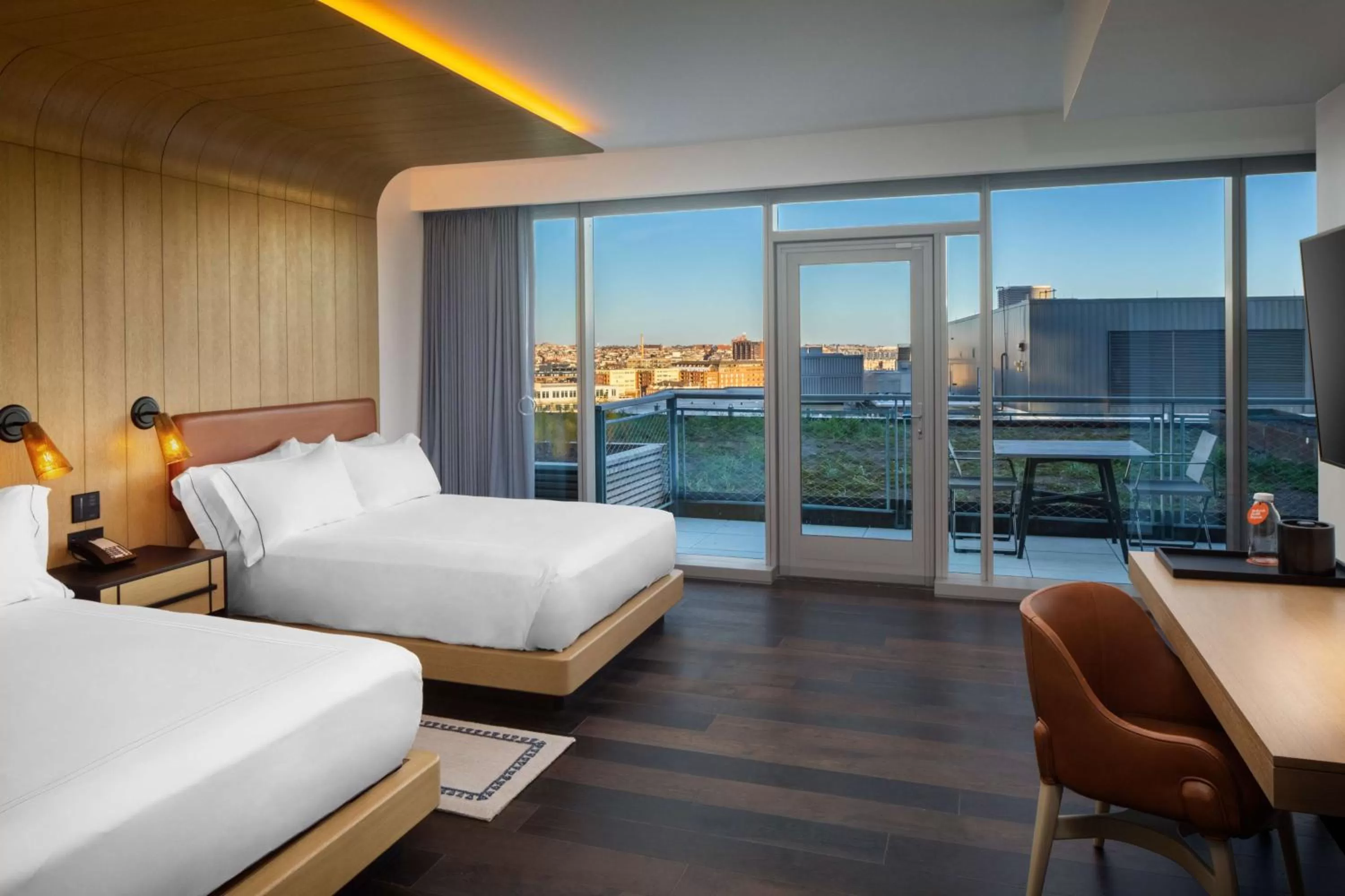 Bedroom, Bed in Canopy By Hilton Baltimore Harbor Point - Newly Built