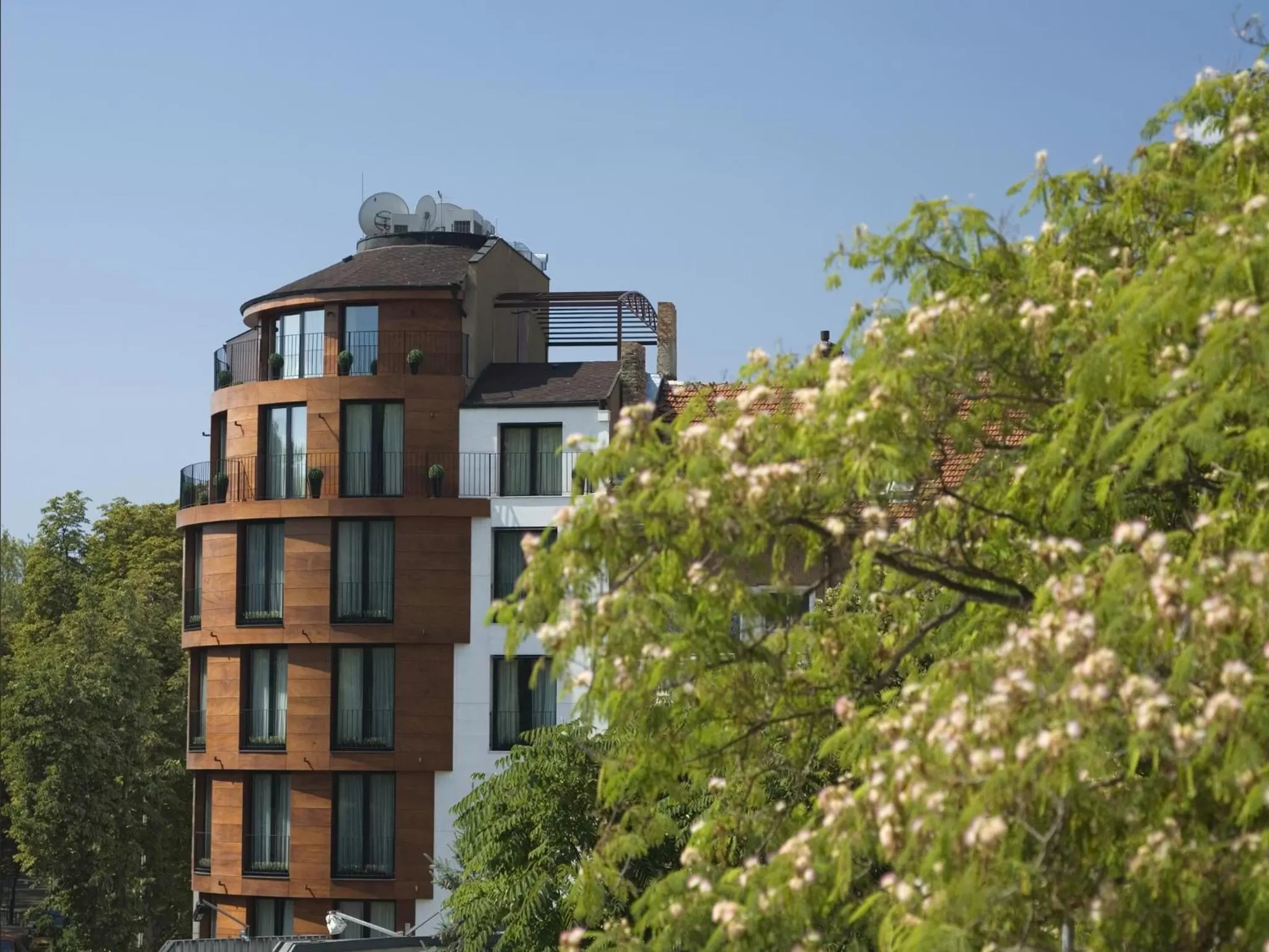 Facade/entrance in mOdus Hotel