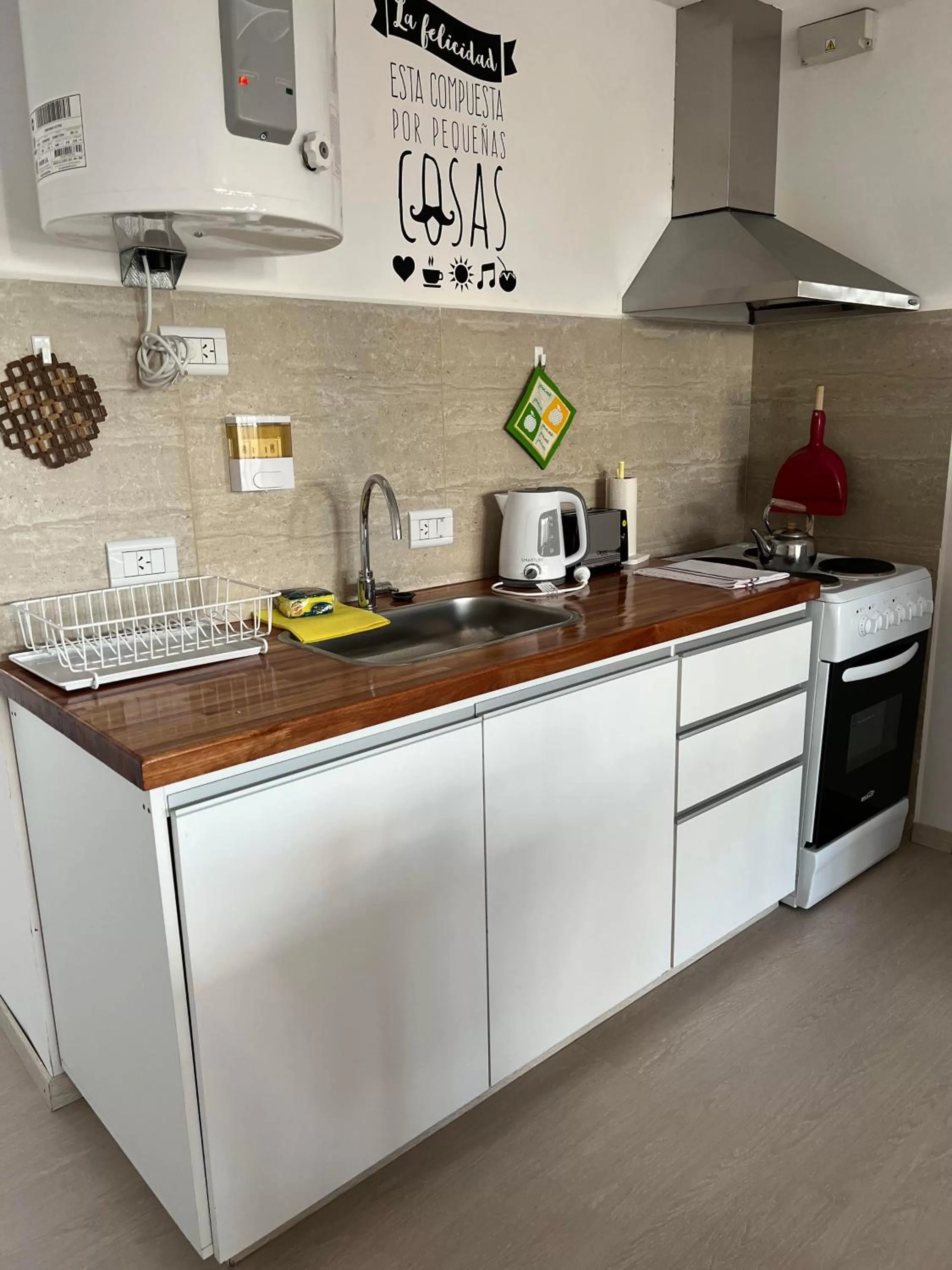 Kitchen or kitchenette in APART trelew 5