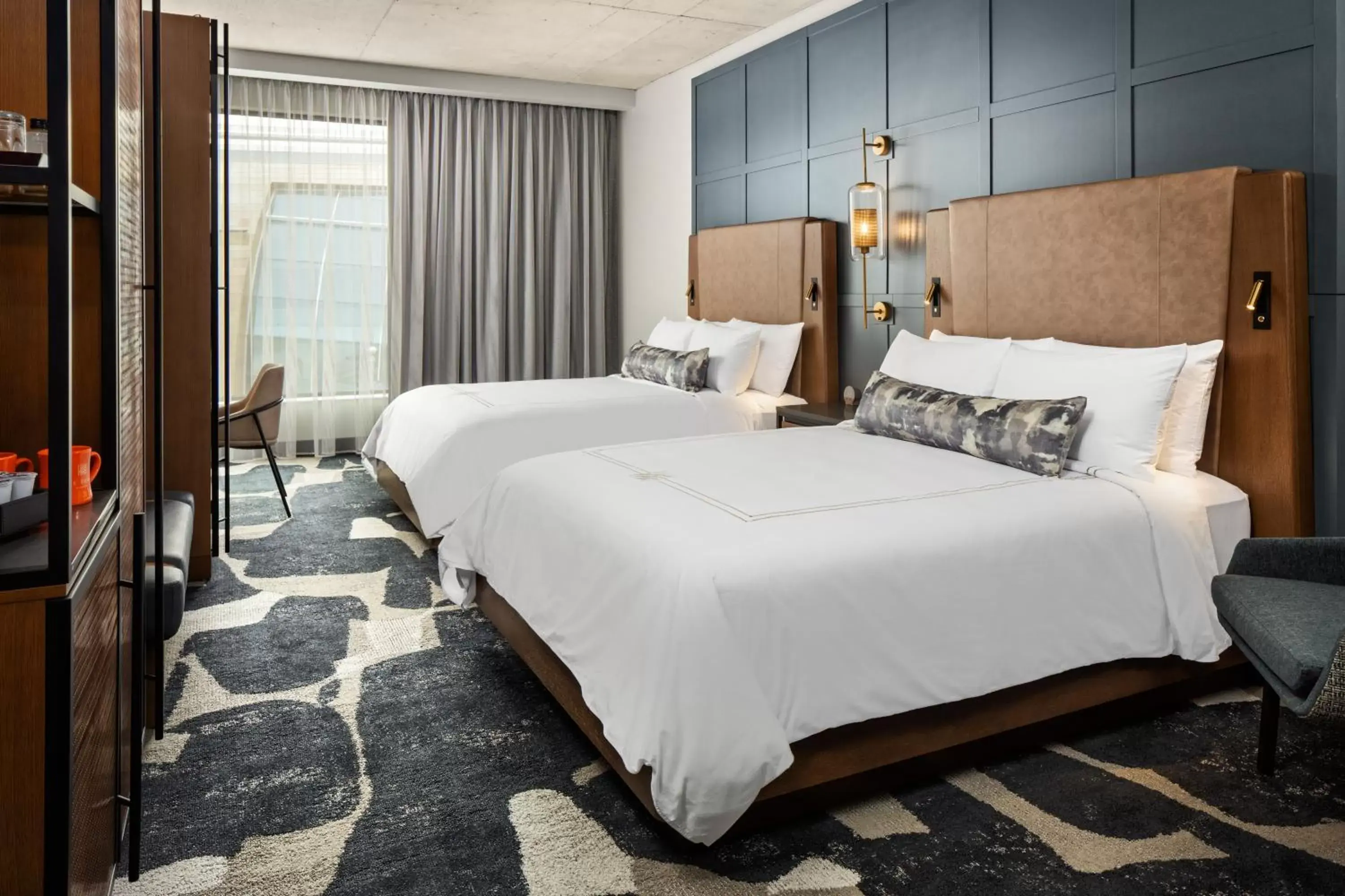 Queen Room with Two Queen Beds and City View in The Trade, Autograph Collection Queen Room with Two Queen Beds and City View in The Trade, Autograph Collection