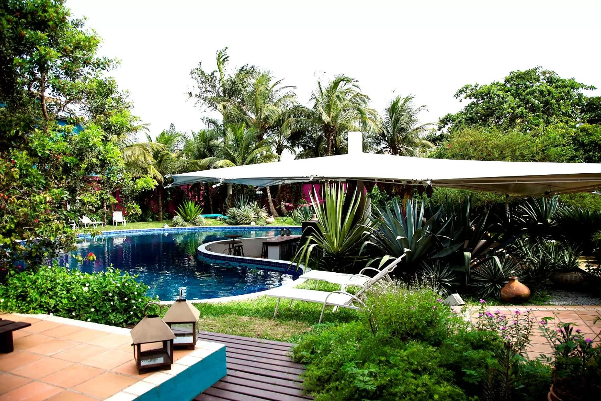 Swimming Pool in Hospedaria Entre Amigos