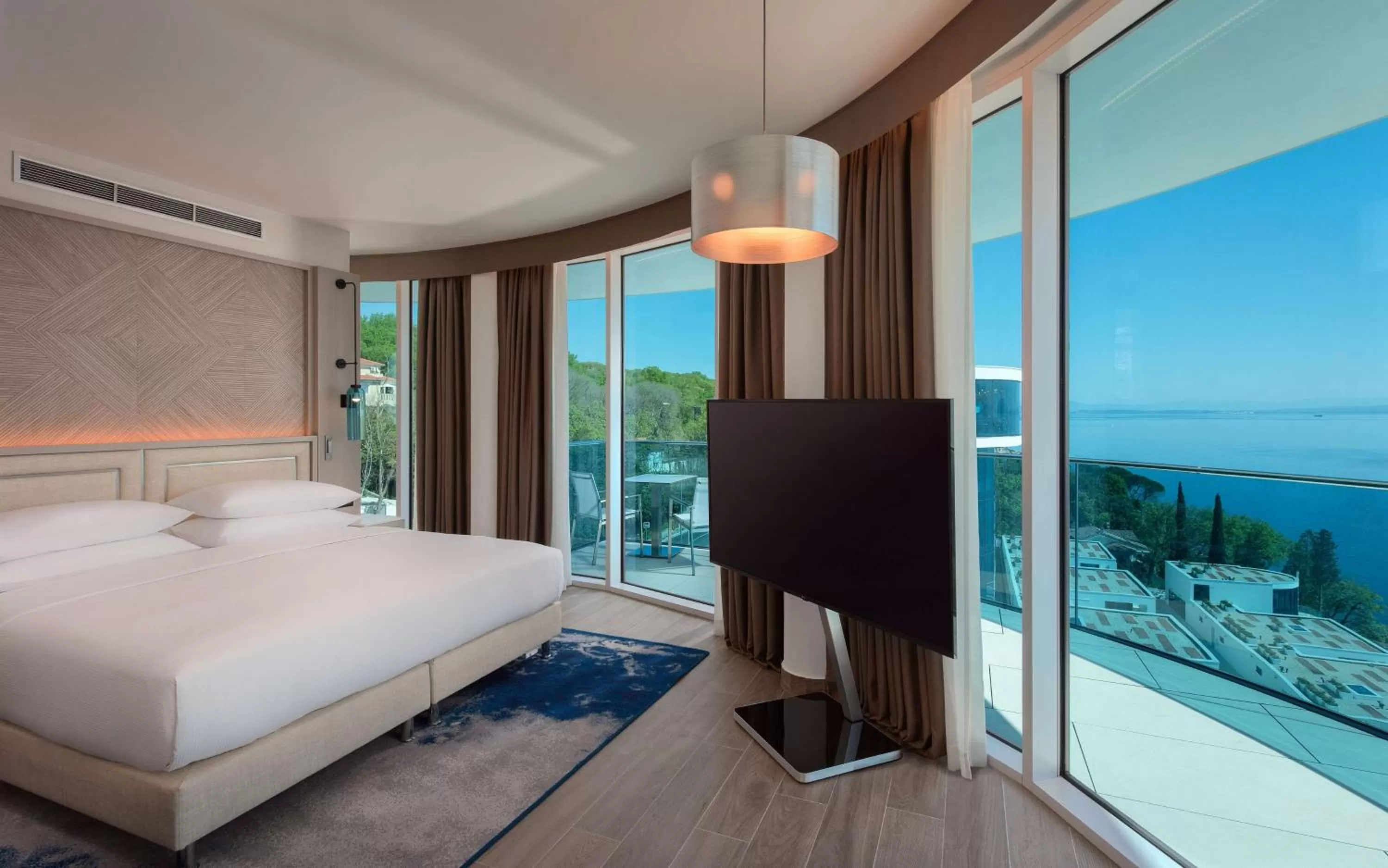 Junior Suite with Balcony and Sea View in Hilton Rijeka Costabella Beach Resort And Spa