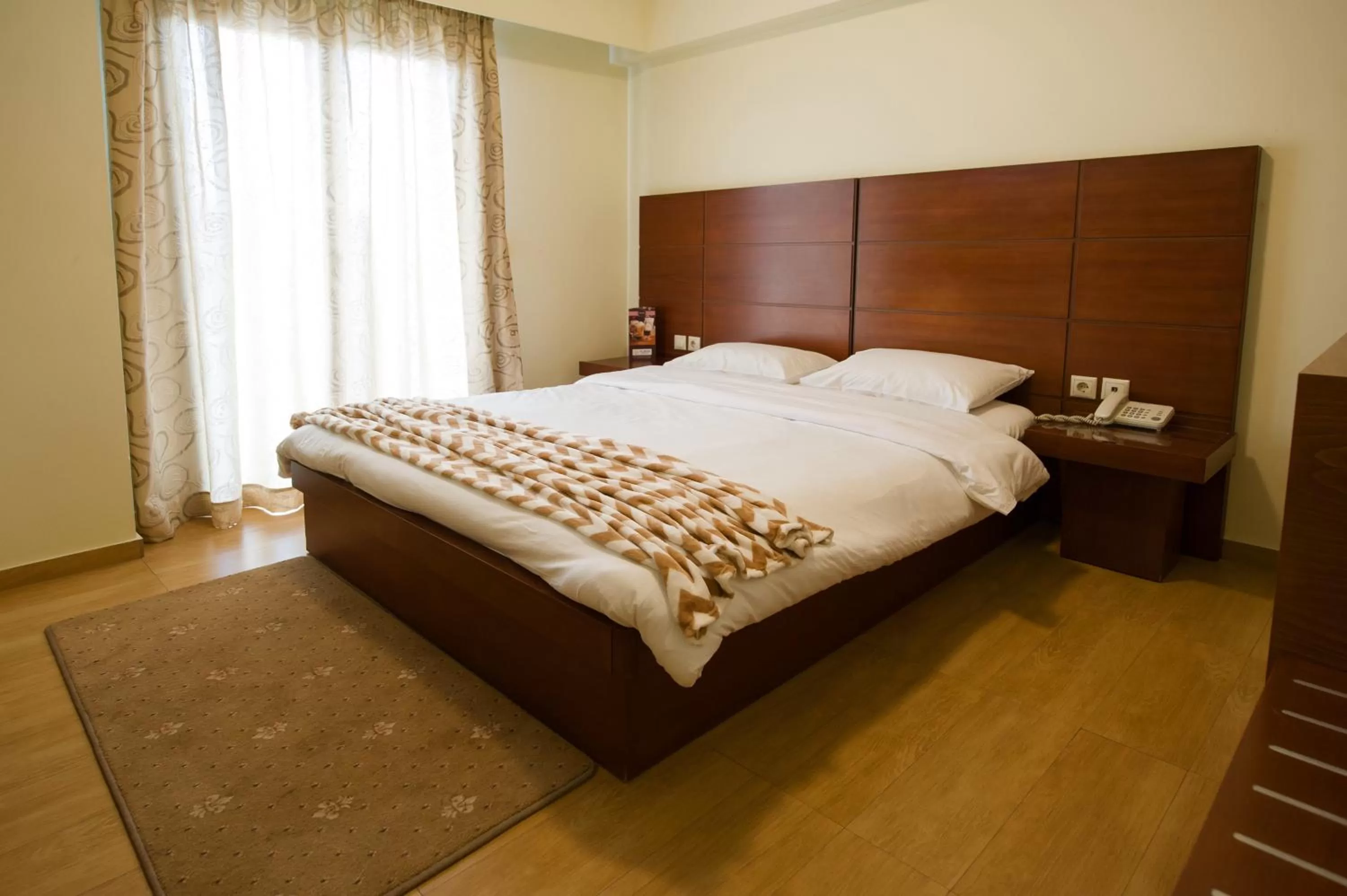 Decorative detail, Bed in Olympion