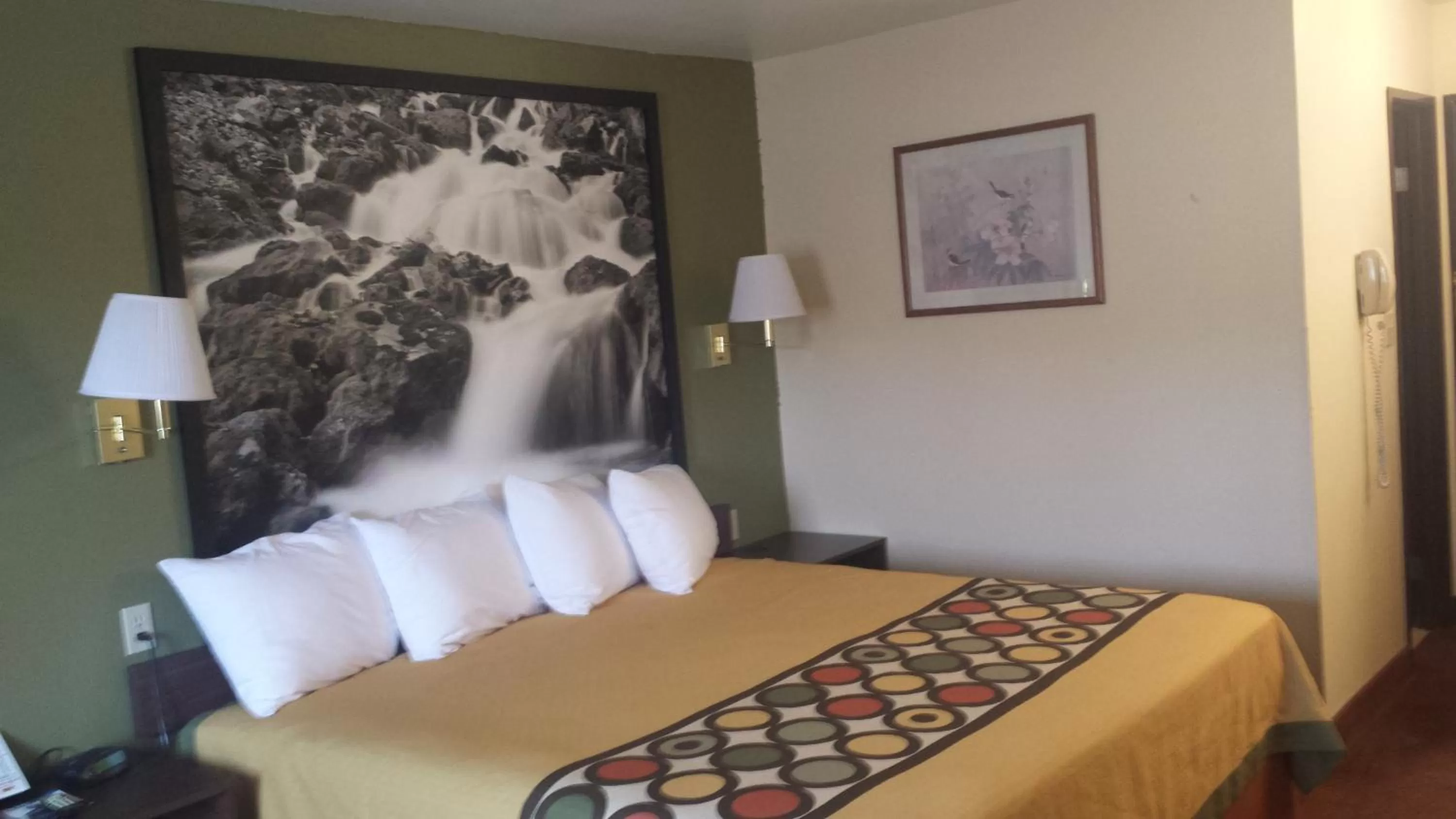 Bed in Super 8 by Wyndham Rawlins Wyoming