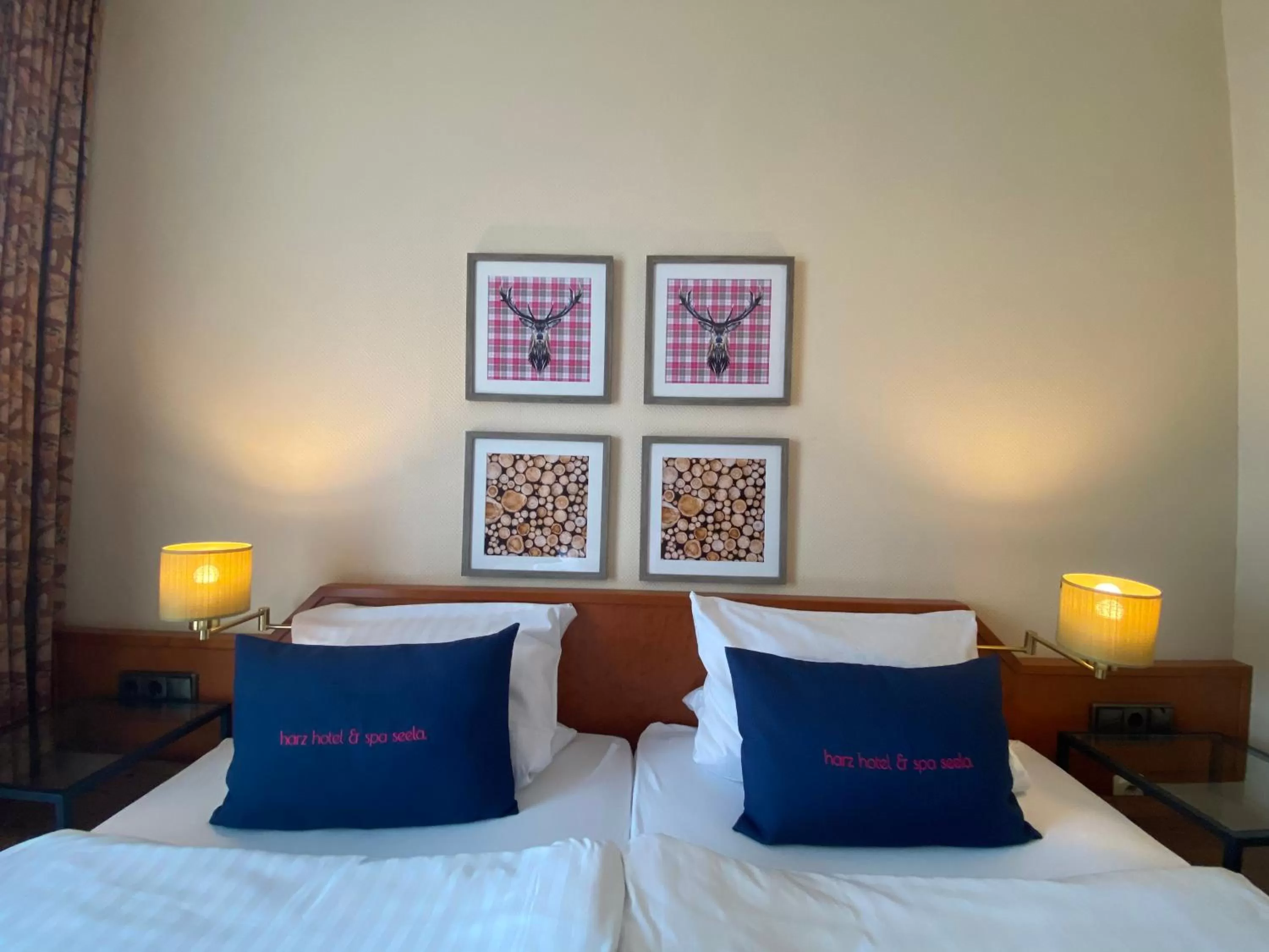 Bed in Harz Hotel & Spa Seela