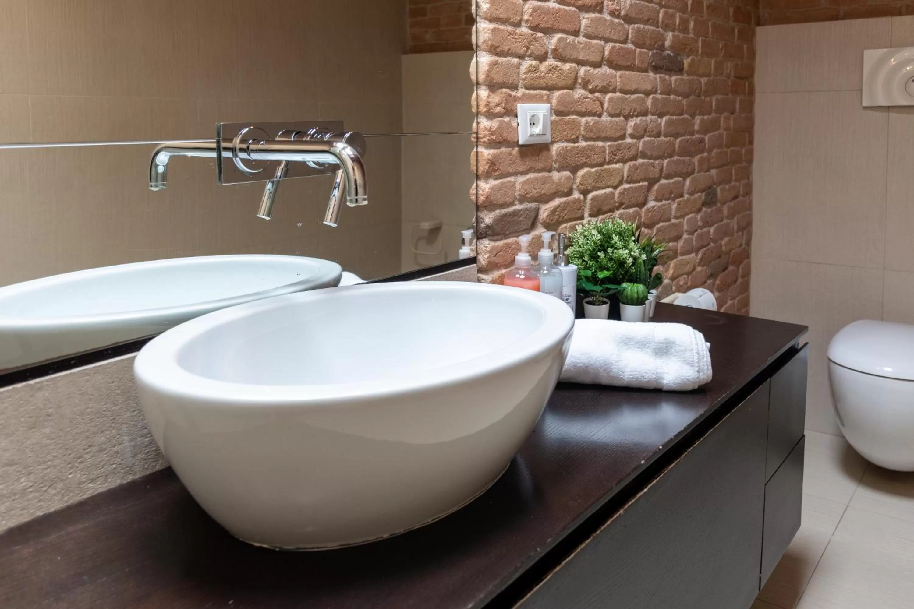 Toilet, Bathroom in Borgo Antico B&b