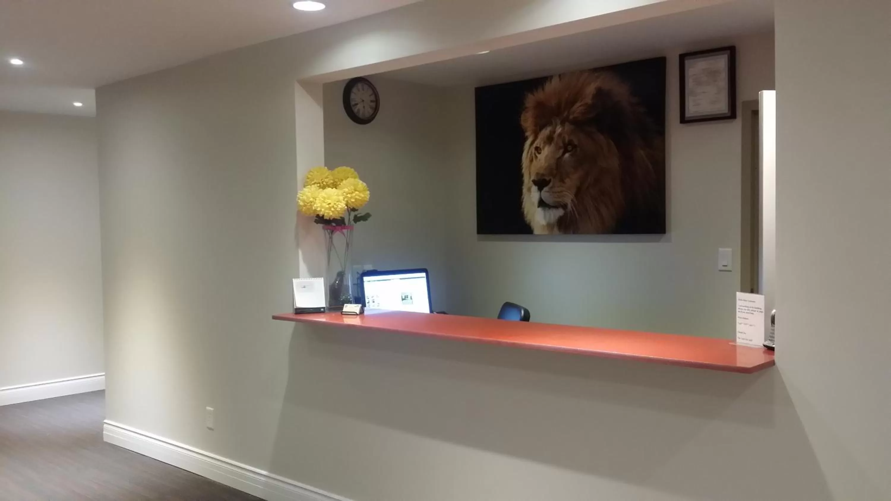 Lobby or reception in The Lion Inn & Suites