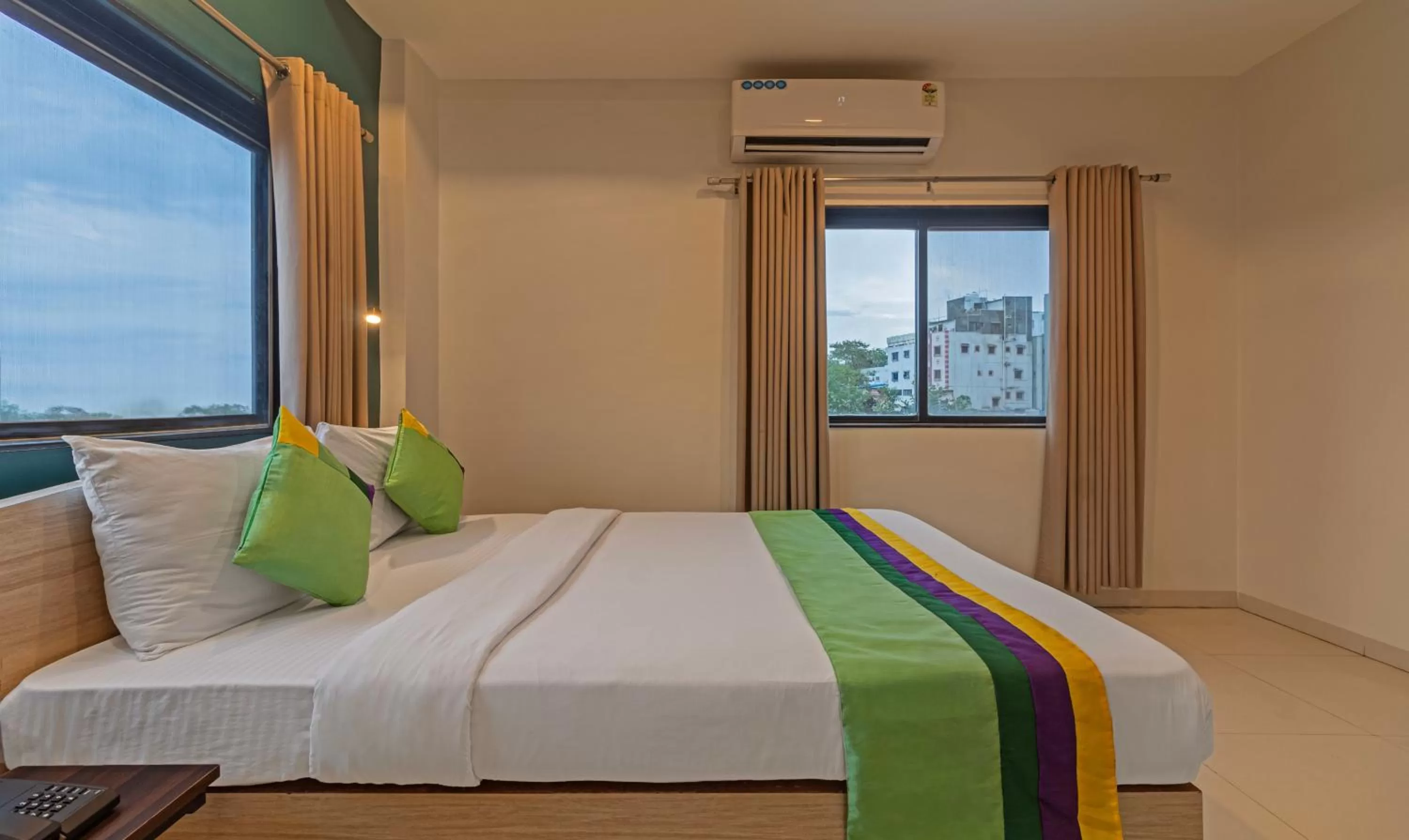 Bedroom, Bed in Treebo Tulip Comfort