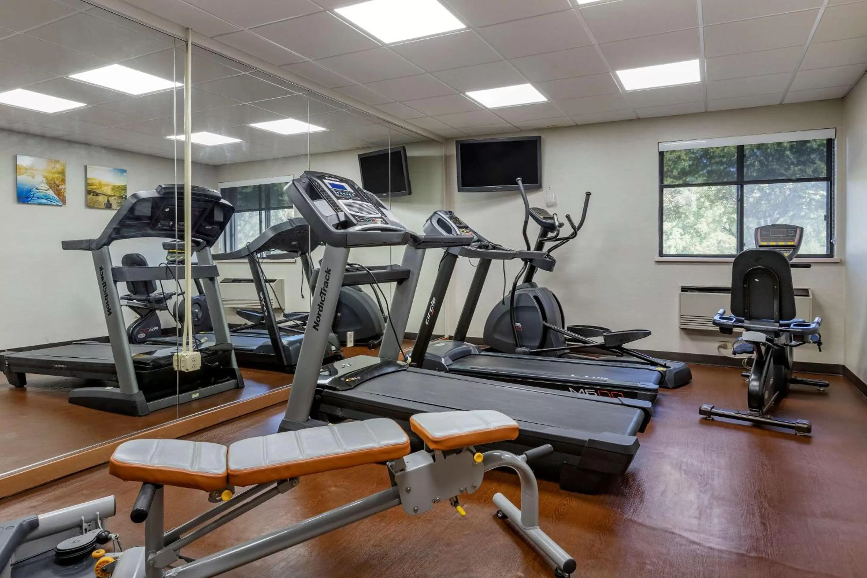 Fitness centre/facilities in Comfort Inn Near Greenfield Village
