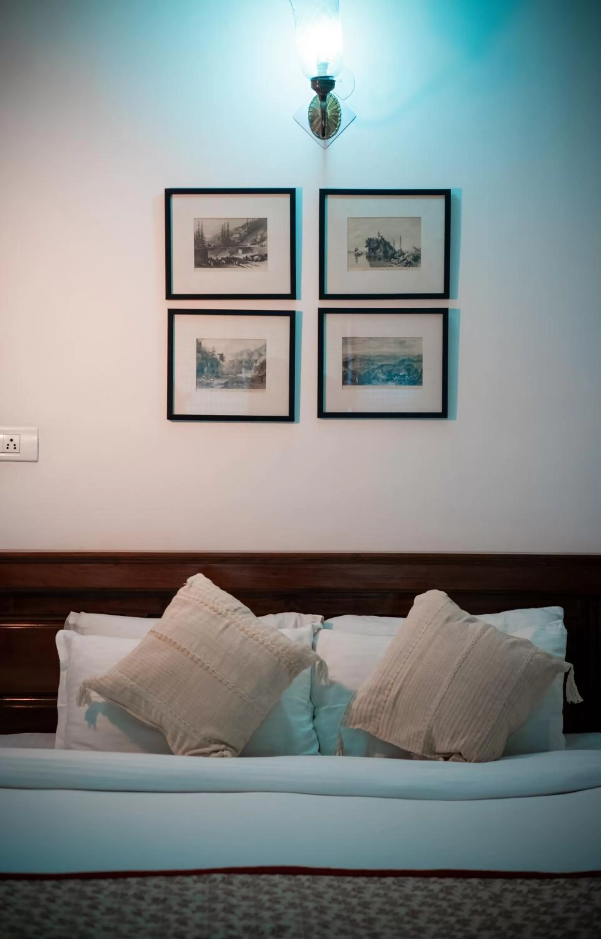 Bed in Bhikampur Lodge By Nine Hotels