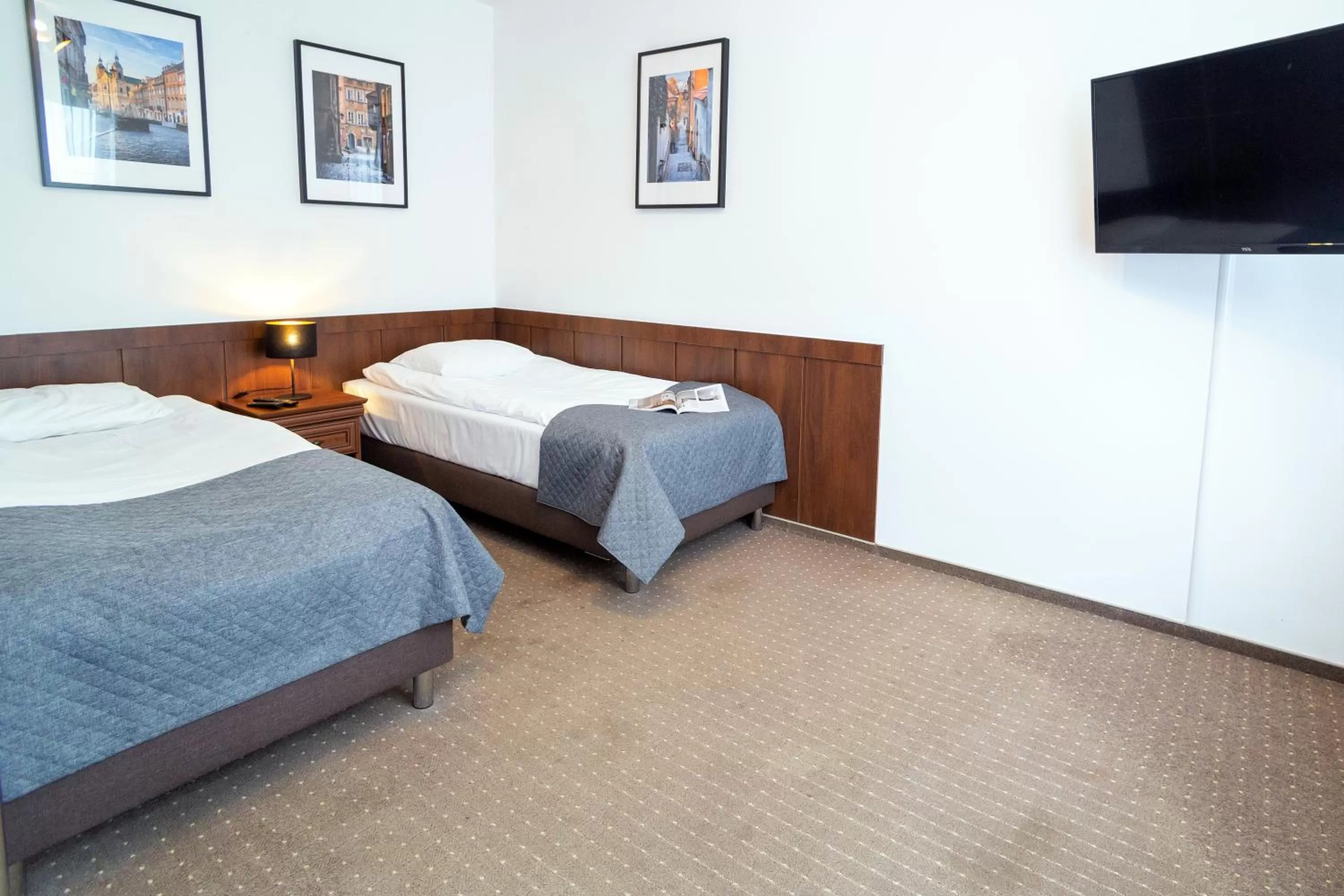 View (from property/room), Bed in Warsaw Apartments - Apartamenty Wilanów