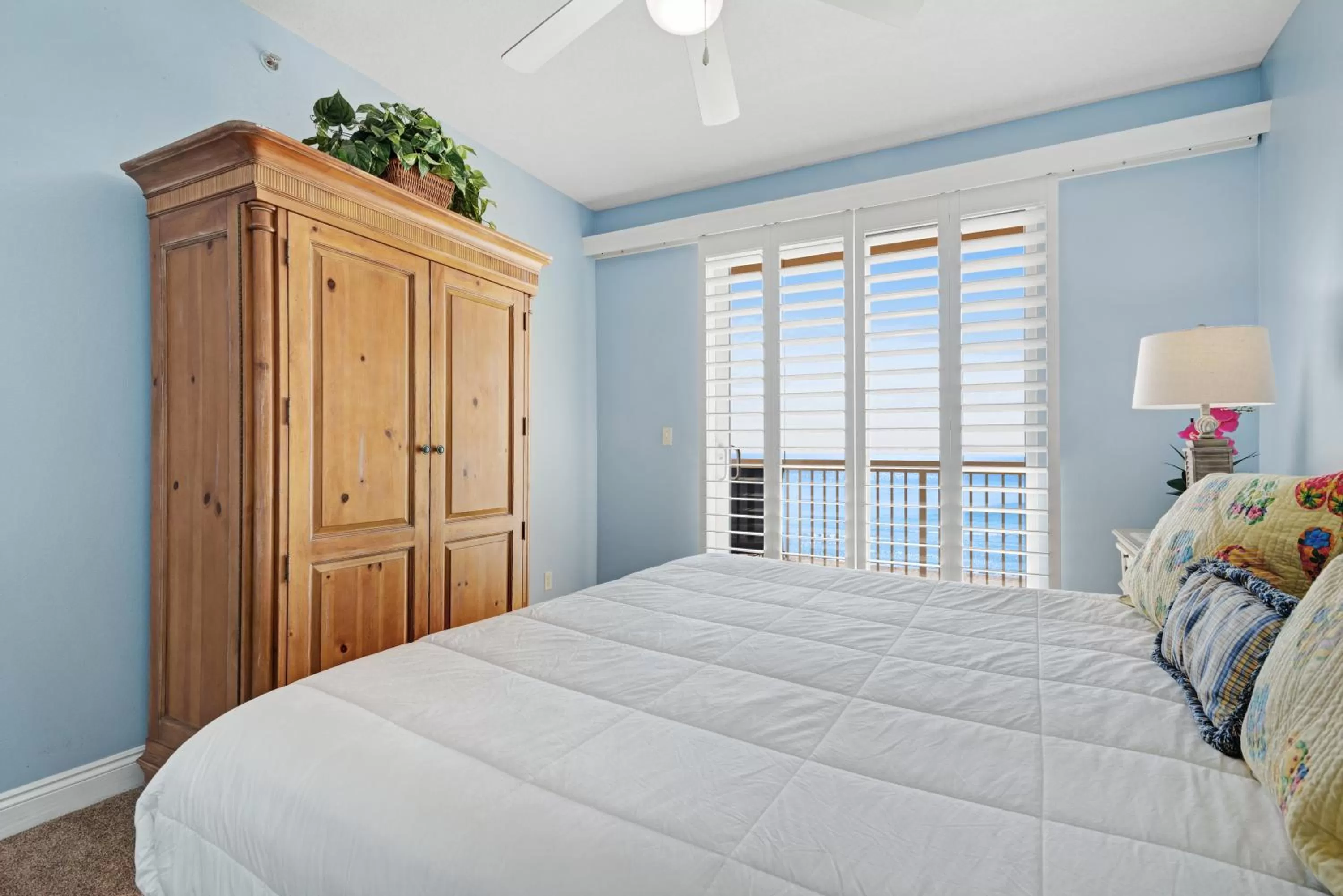 Bed in Calypso Resort