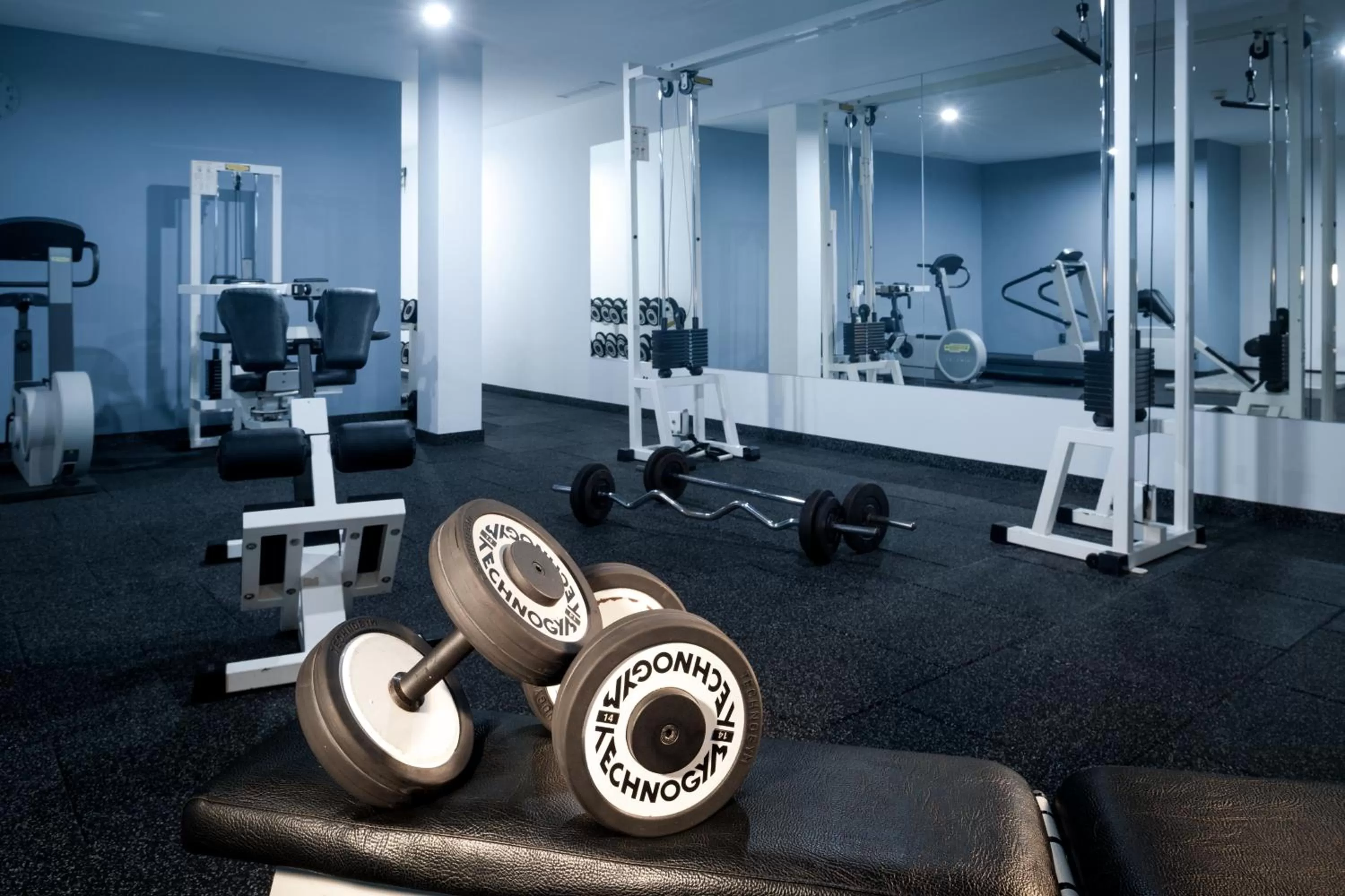 Fitness centre/facilities in Hotel Štekl