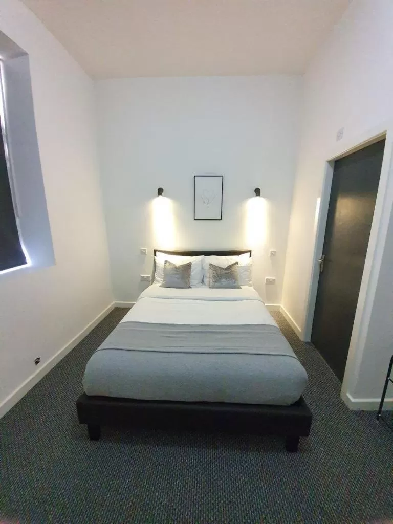 Bed in Alexandra Hotel