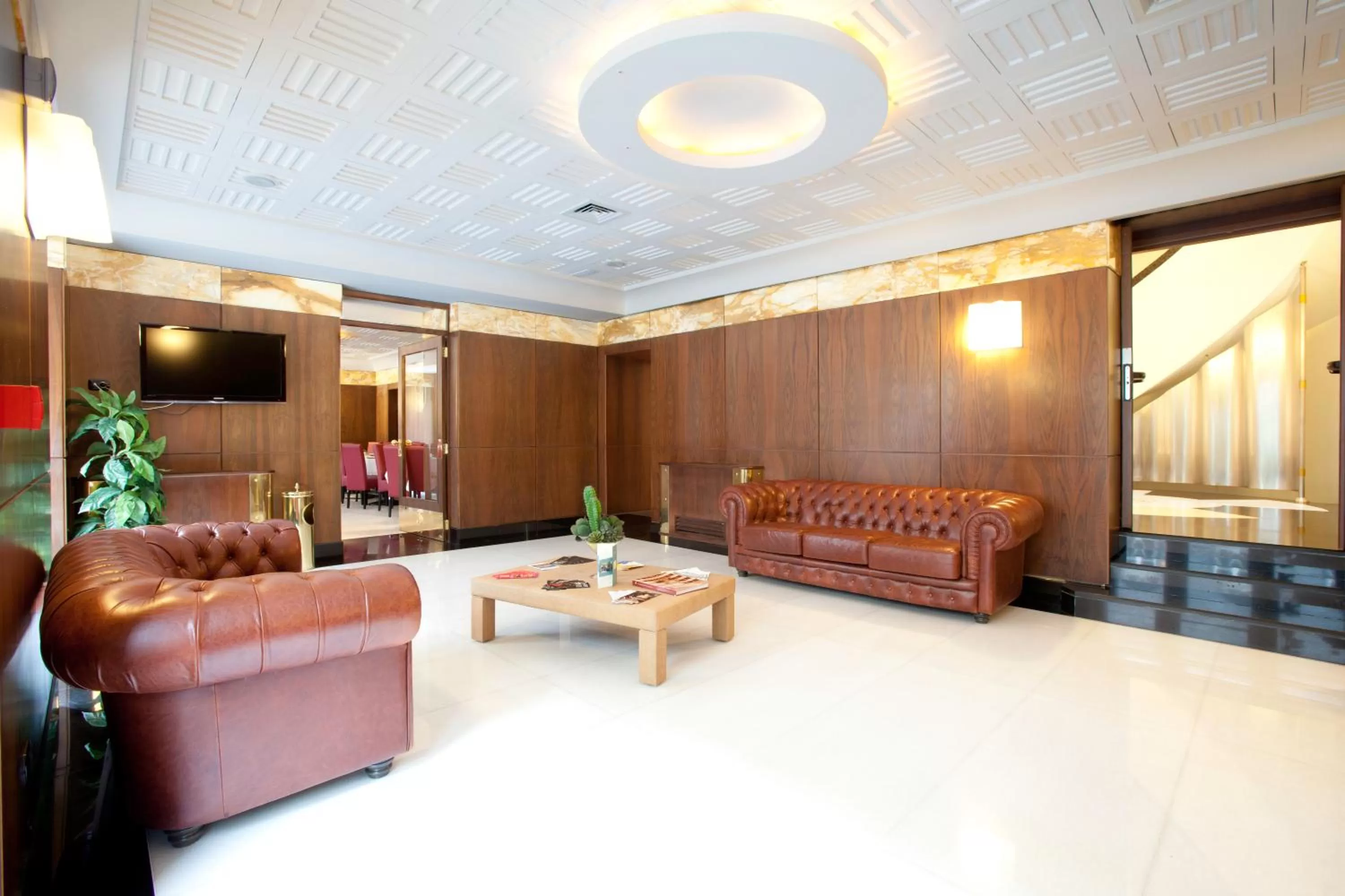 Lobby or reception in Hotel Naples