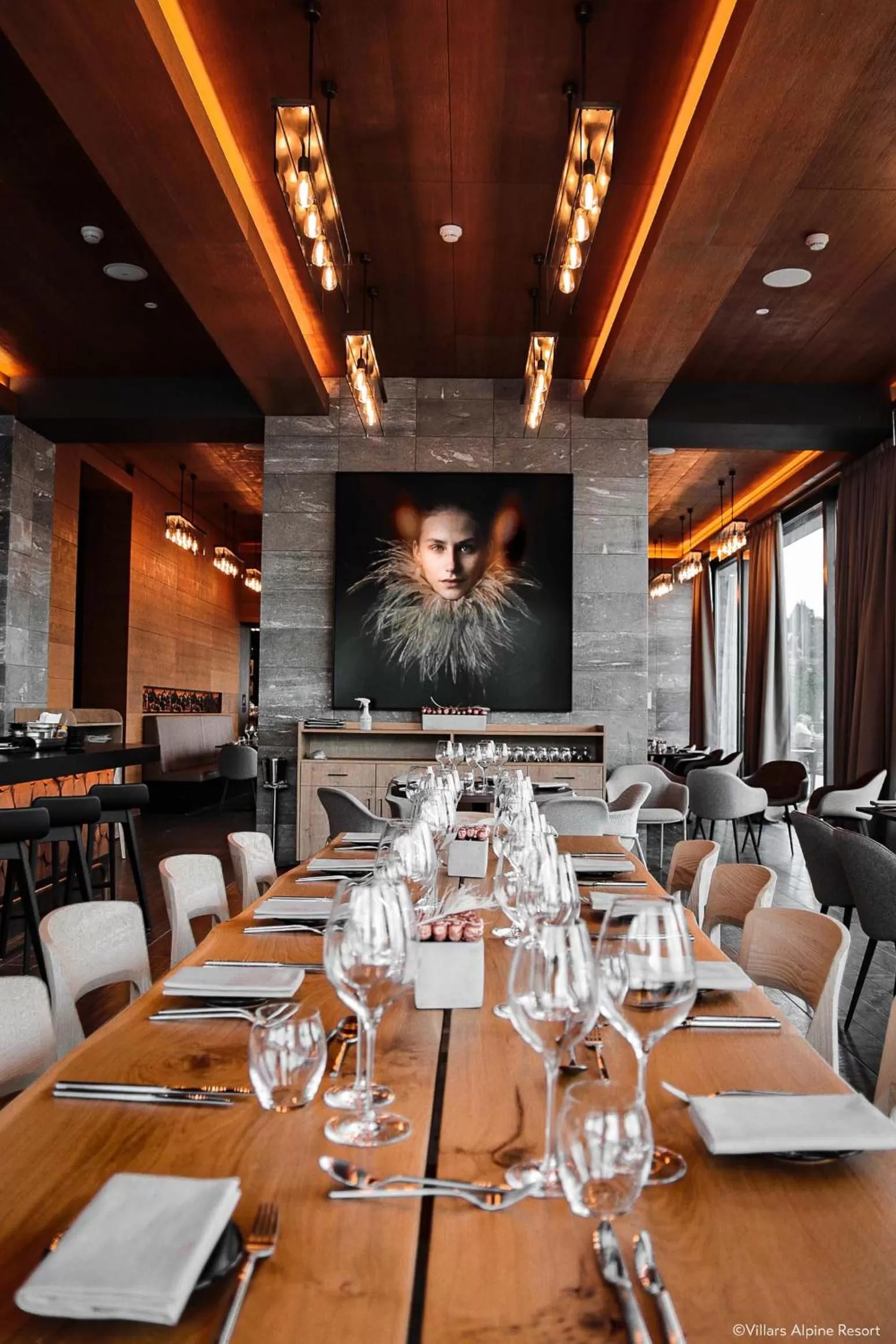 Restaurant/places to eat in Villars Palace