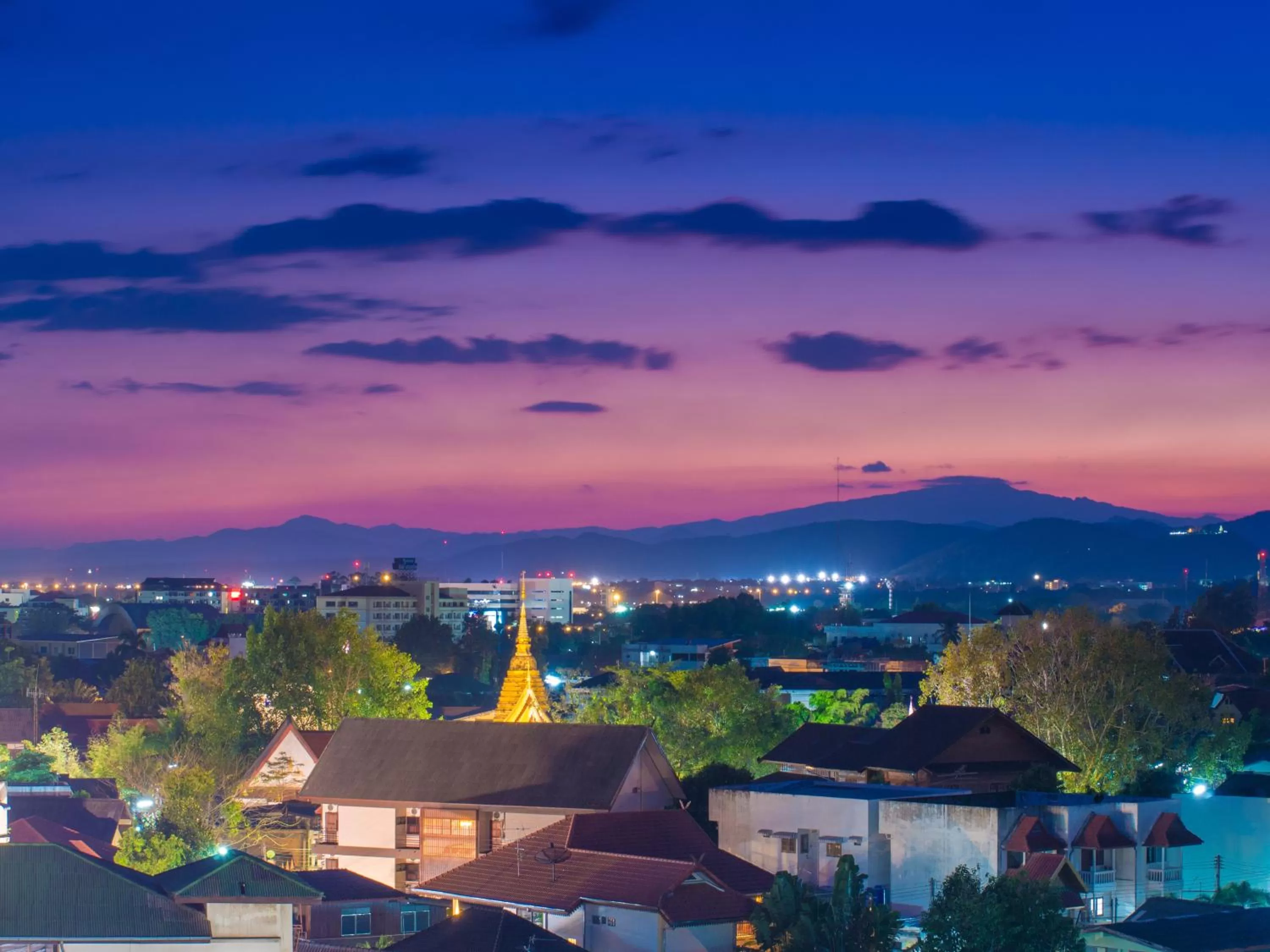 Night in The Chateau Chiangmai Residence