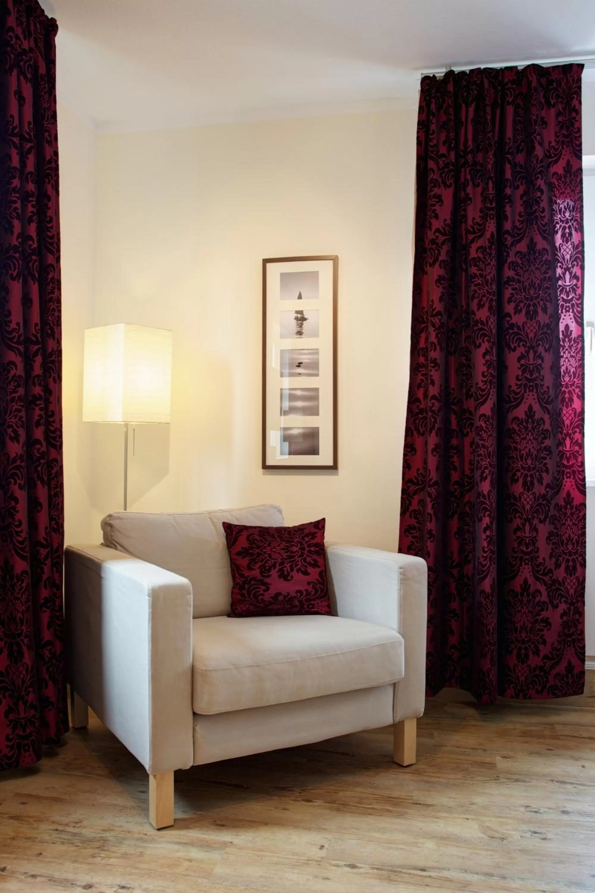 Living room, Seating Area in Das Frühstückshotel Sankt Peter-Ording