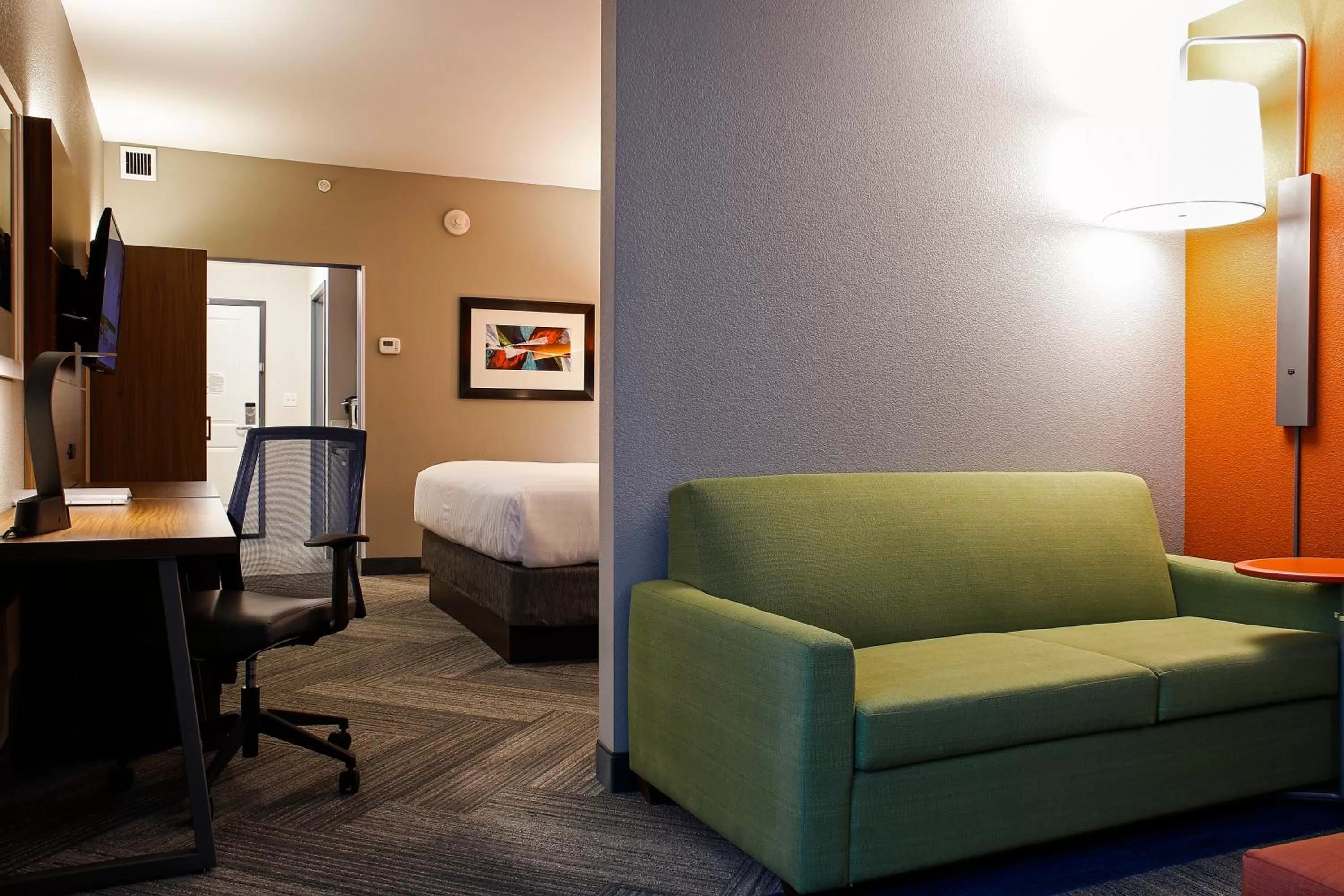 Bedroom, Bed in Holiday Inn Express & Suites Downtown Louisville by IHG