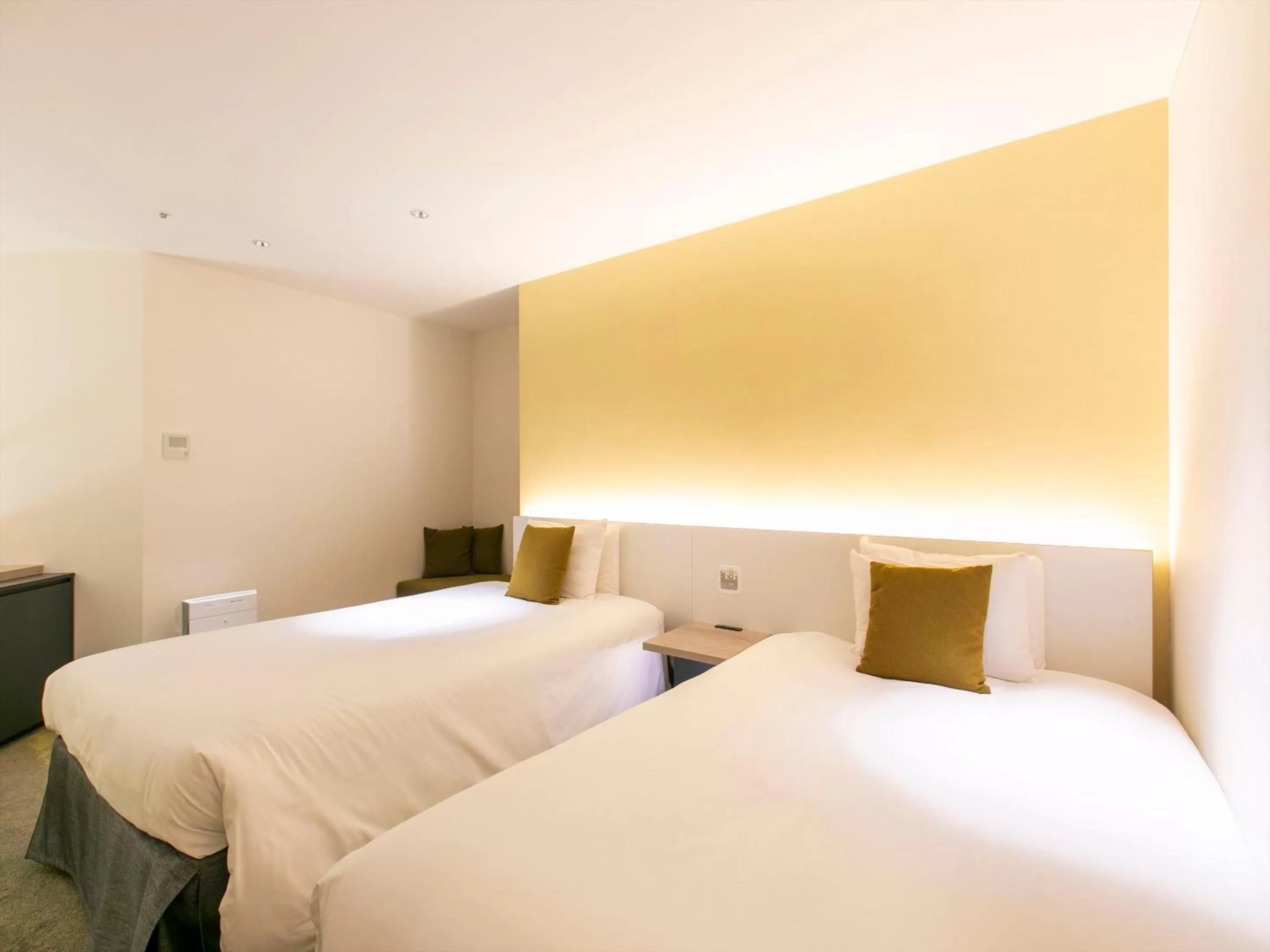 Bed in Tenza Hotel & SKYSPA at Sapporo Central