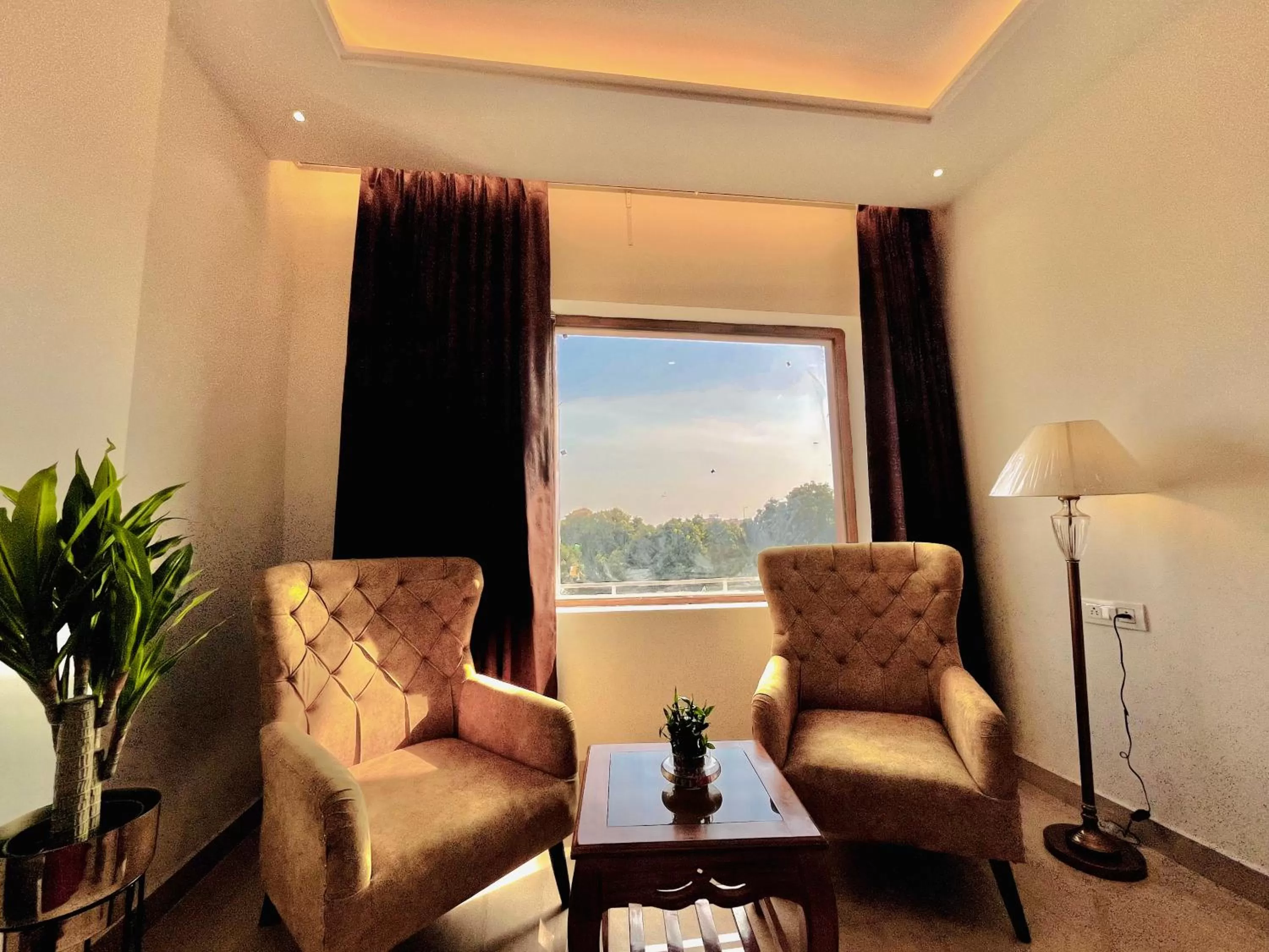 Seating Area in Hotel Gange, Haridwar