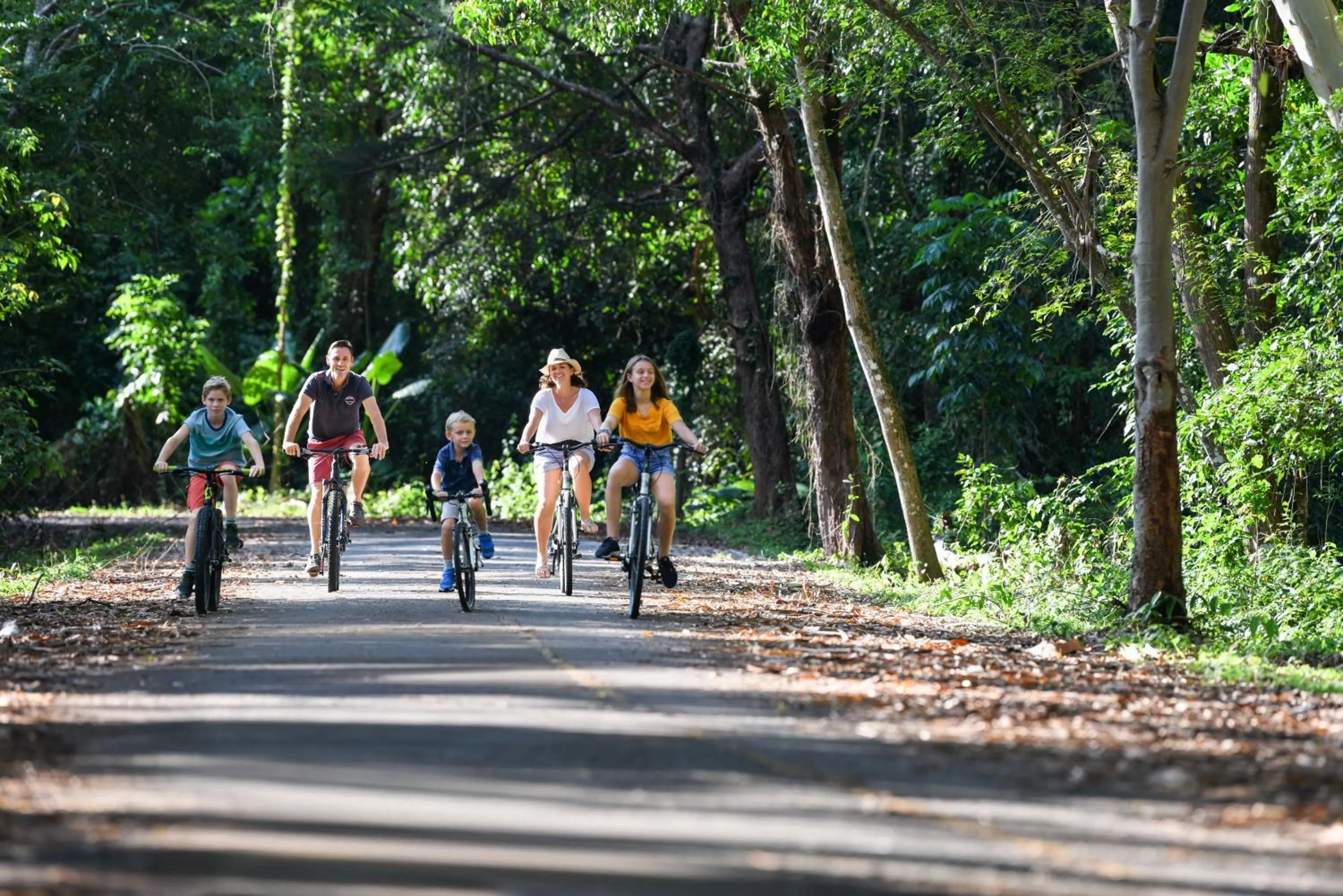 Cycling in JW Marriott Phuket Resort and Spa