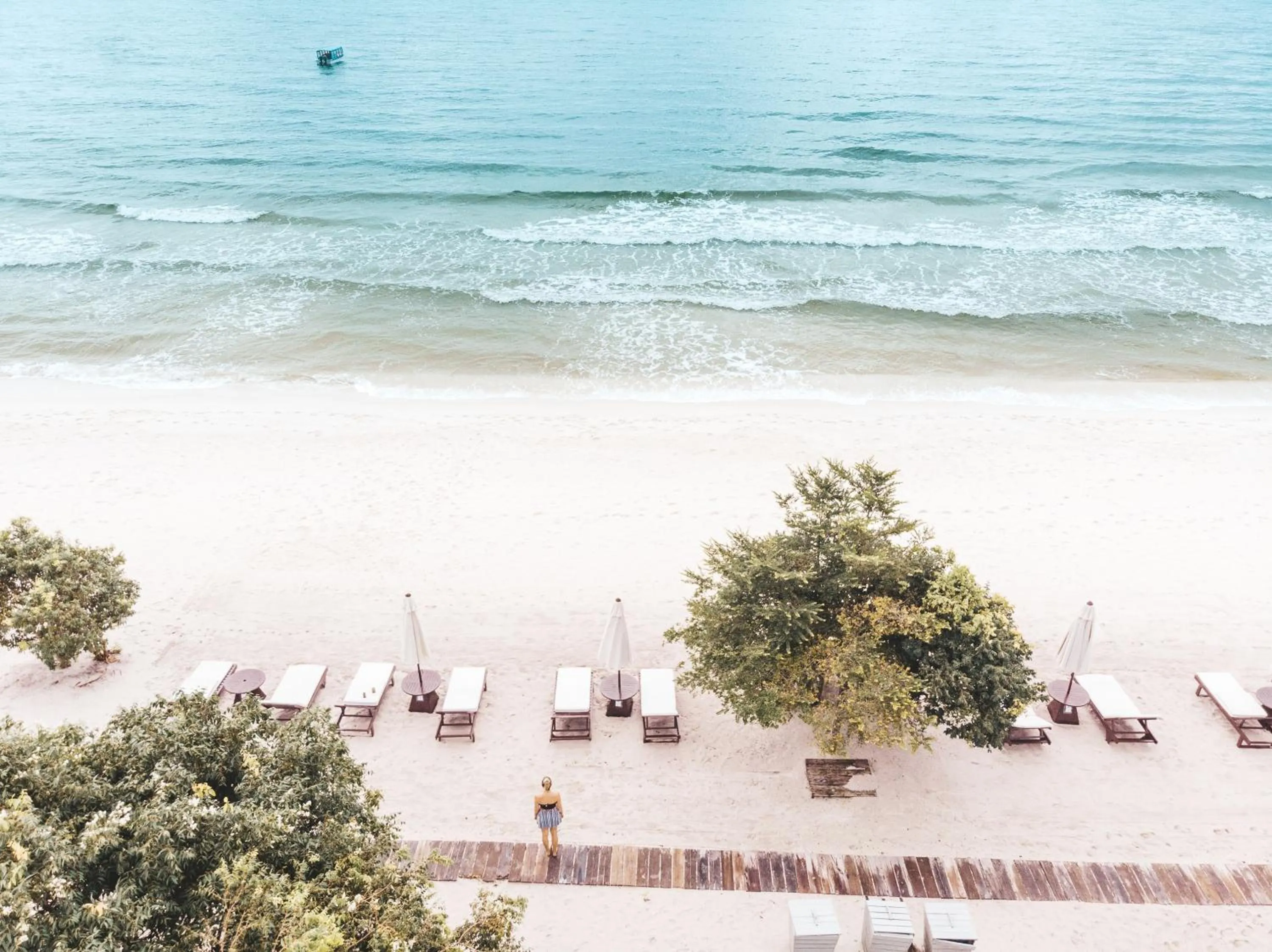 Beach in Sok San Beach Resort