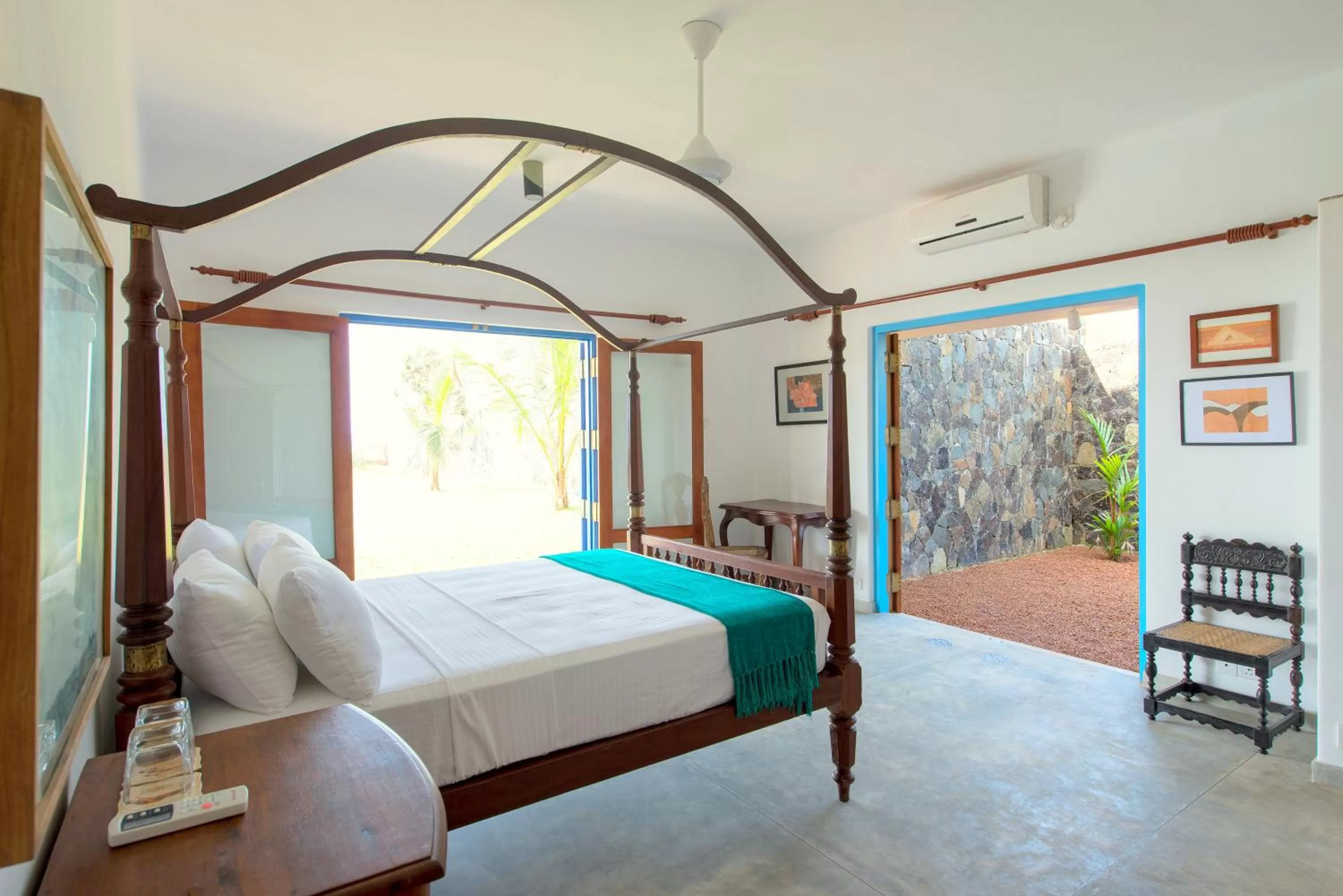 Photo of the whole room, Bed in Villa Atulya at Ocean's edge