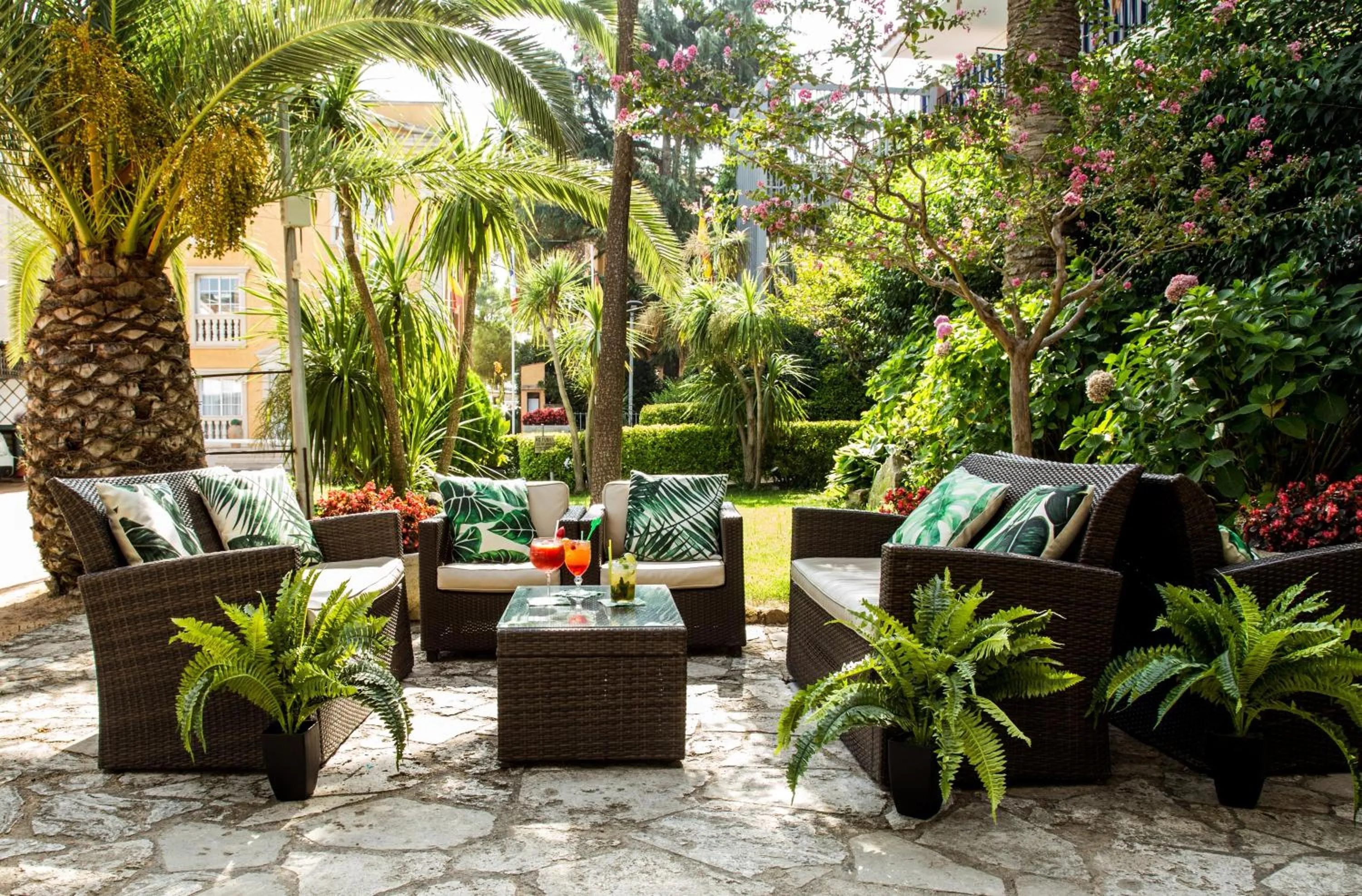 Garden in Hotel Bell Repos