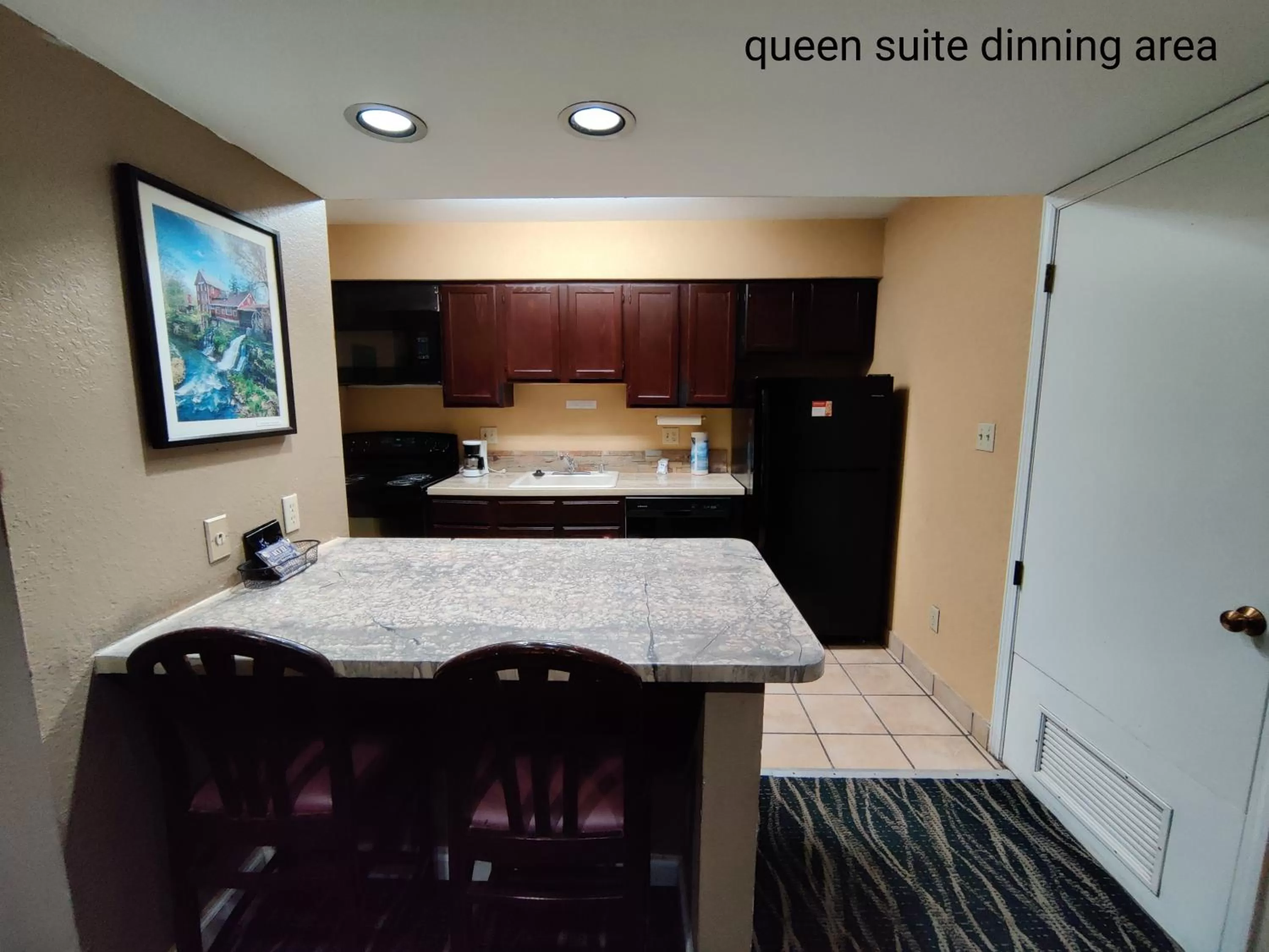 Kitchen or kitchenette in Hawthorn Extended Stay by Wyndham Dayton