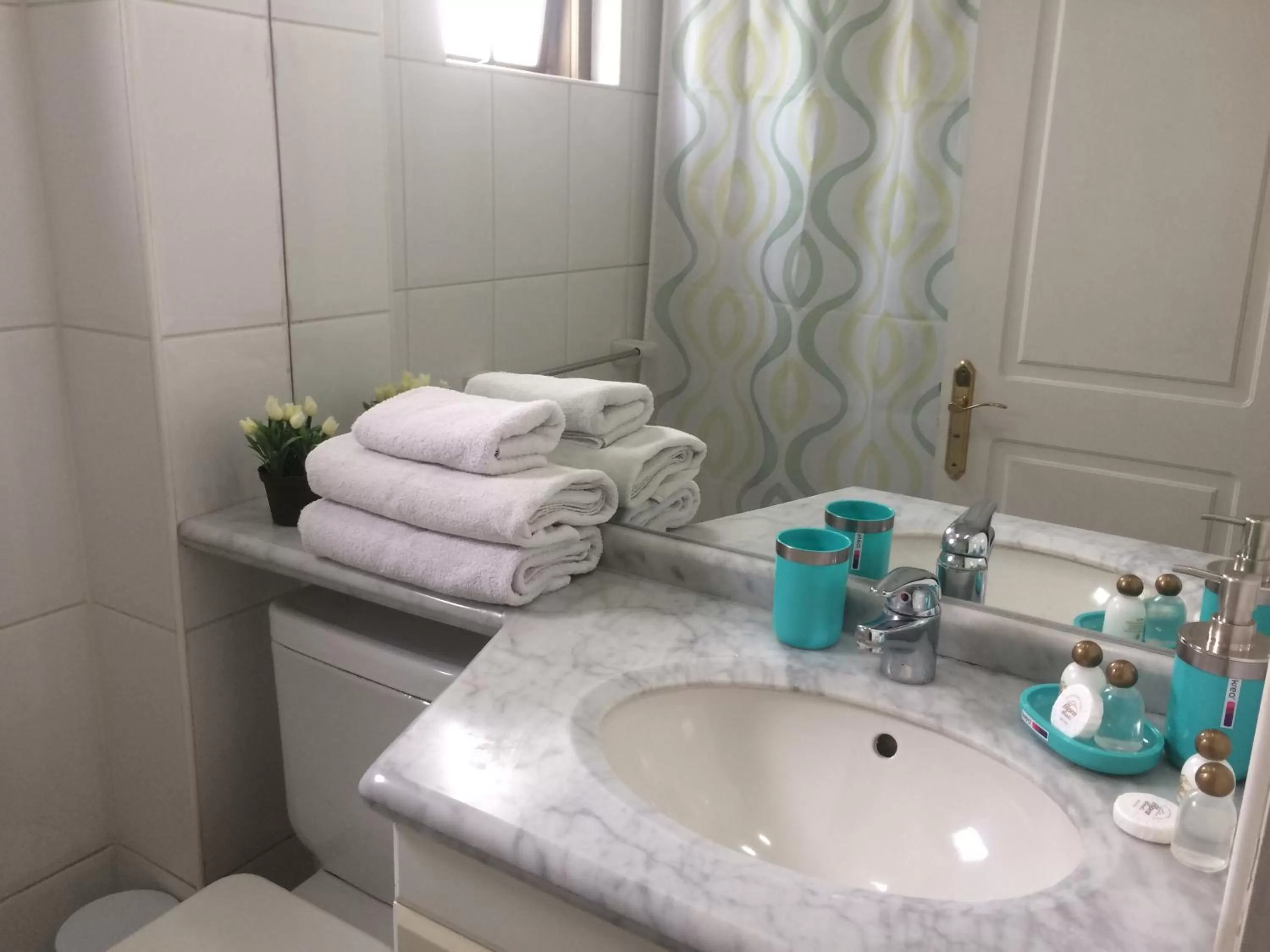 Bathroom in Aconcagua Apartments