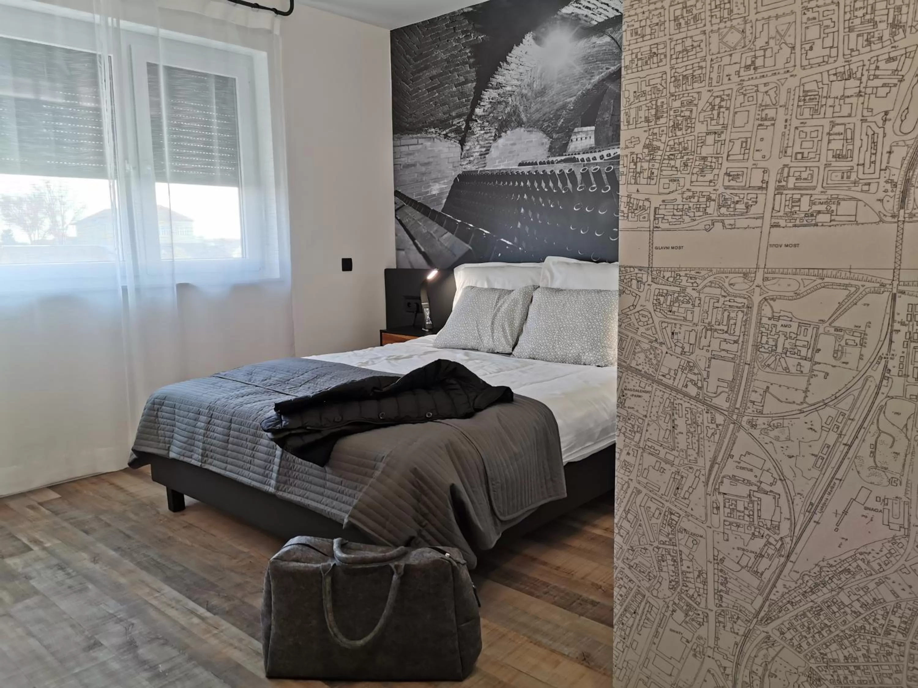 Photo of the whole room, Bed in Hotel CityMap Maribor
