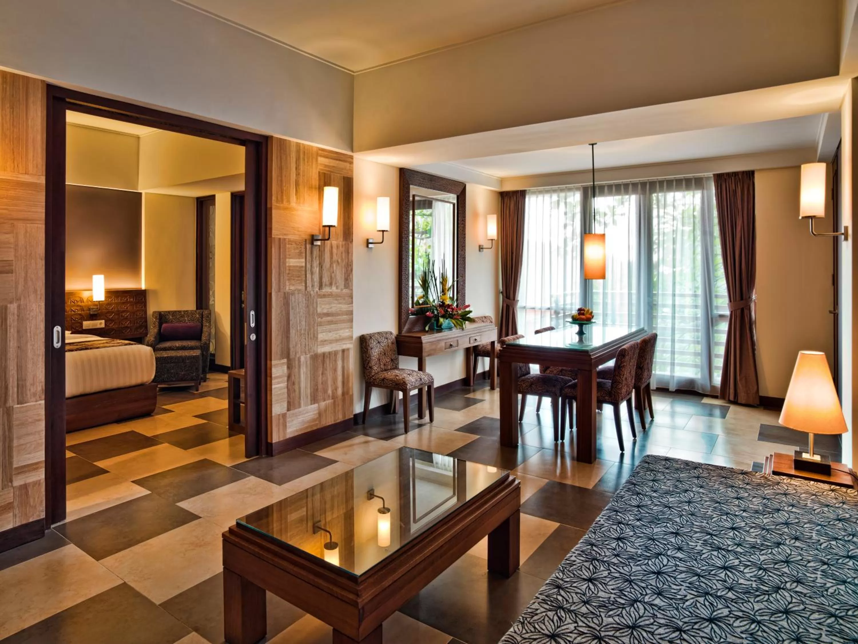 Bed in Sun Island Hotel & Spa Kuta