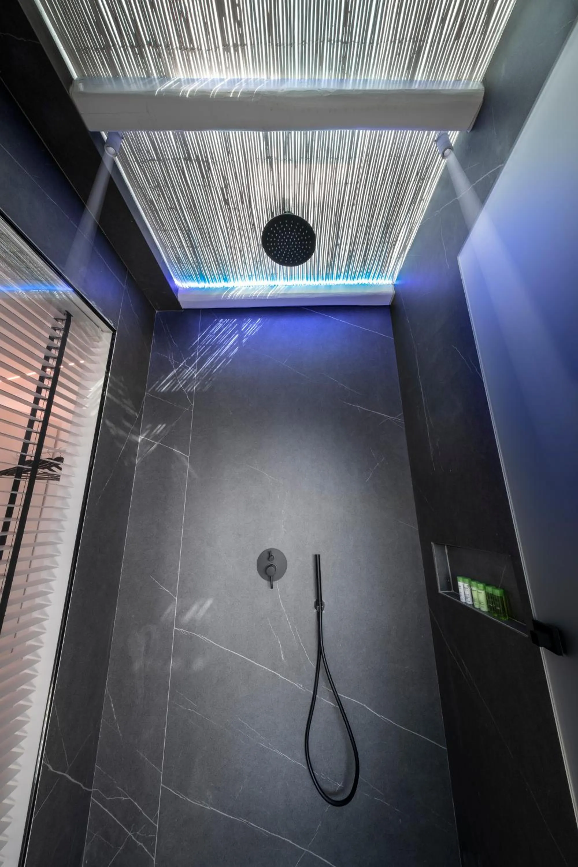 Shower in Deliades Hotel