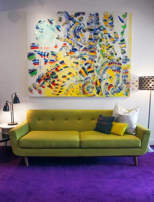 Living room in ZEY HOTEL