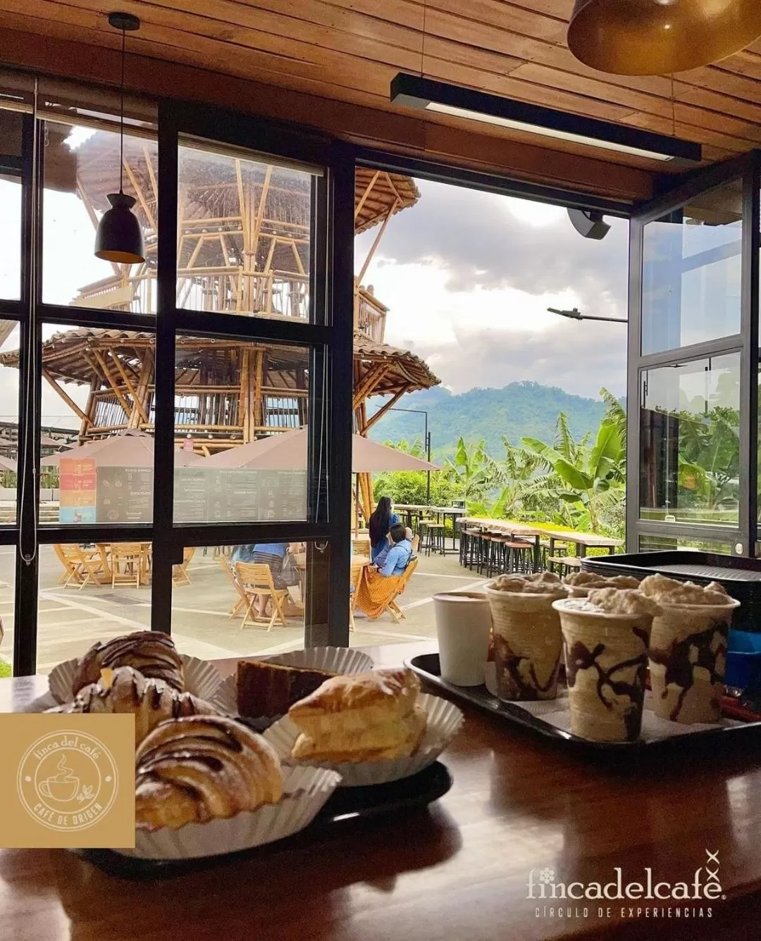 Food and drinks in Finca del Café - Casa Typica