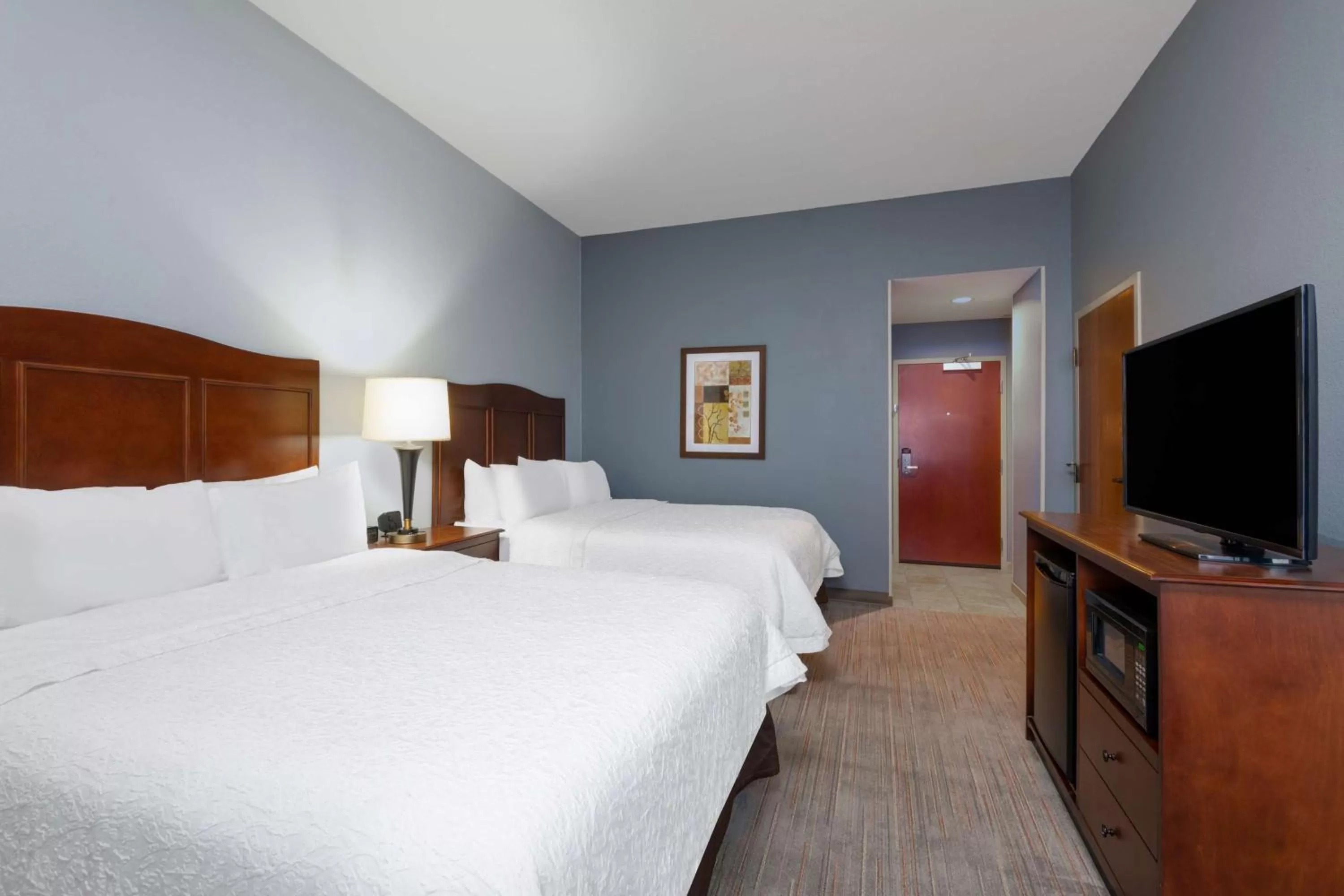 Bedroom, Bed in Hampton Inn Denver-International Airport