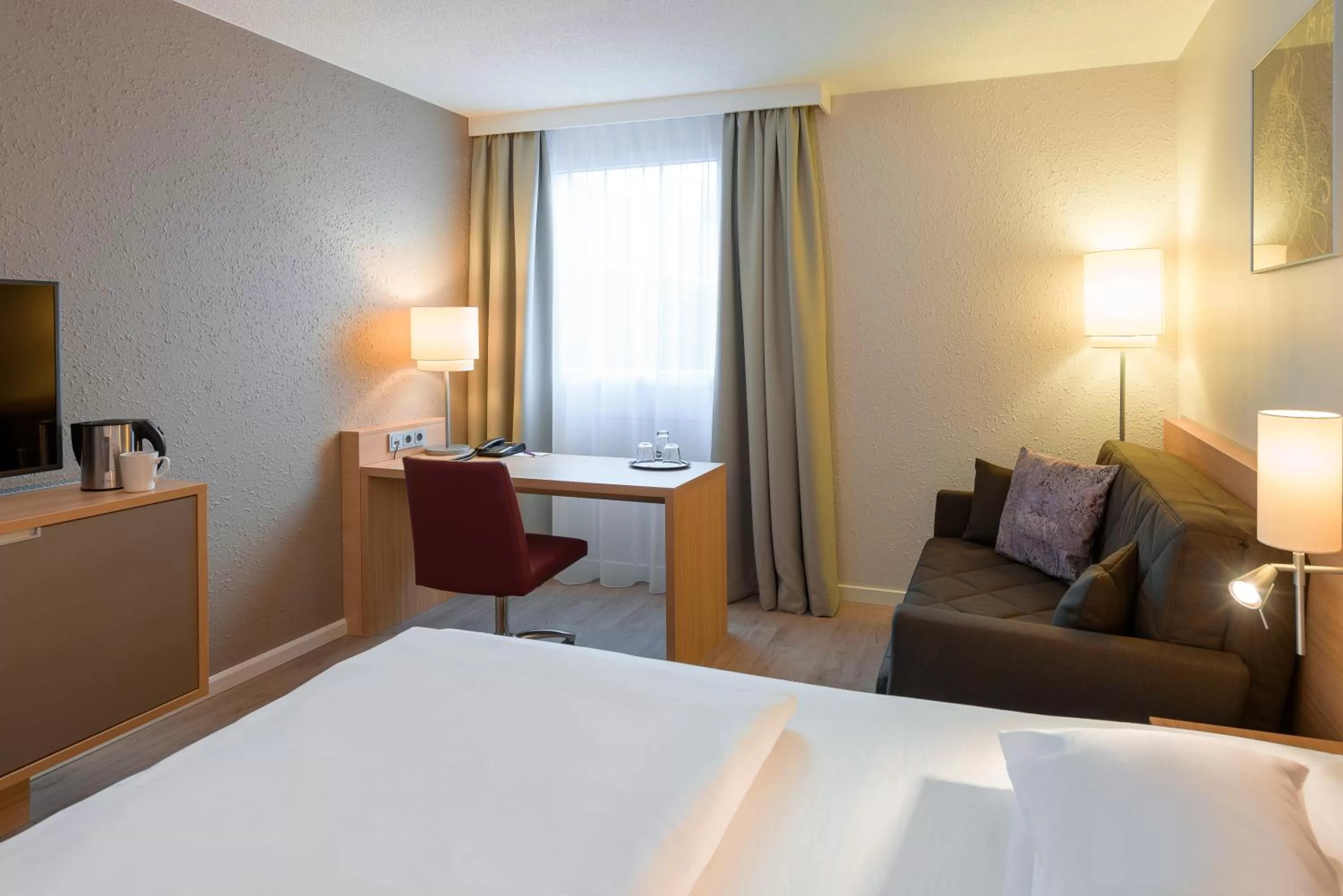 Decorative detail, Bed in Fürther Hotel Mercure Nürnberg West