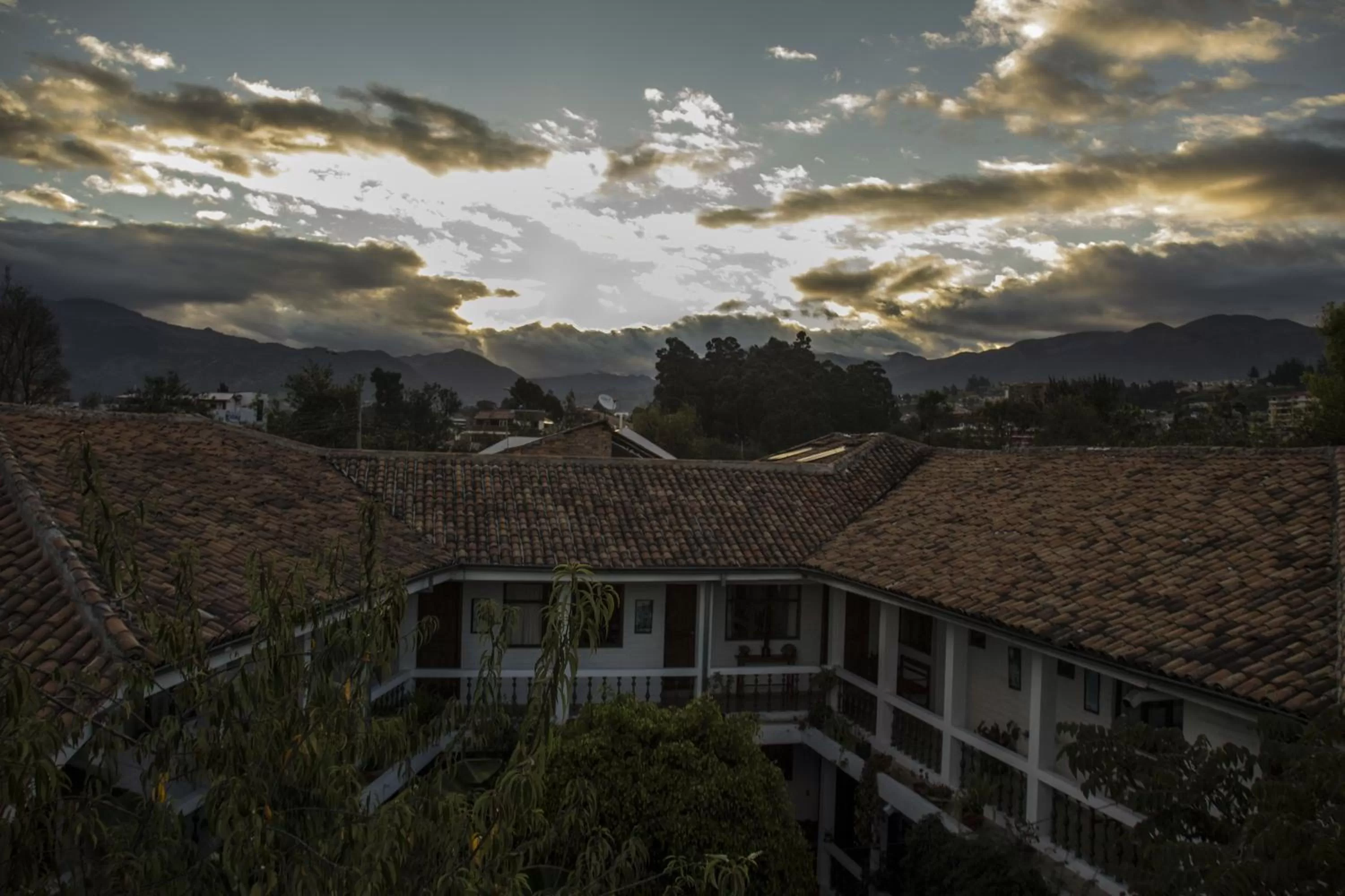 Bird's eye view in Apartamentos Otorongo Cuenca Ecuador