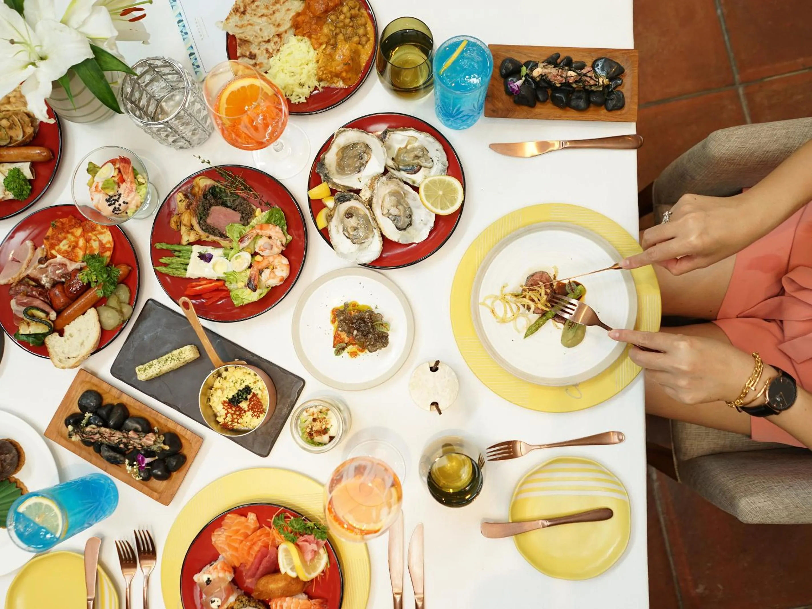 Food close-up in Suites & Villas at Sofitel Bali