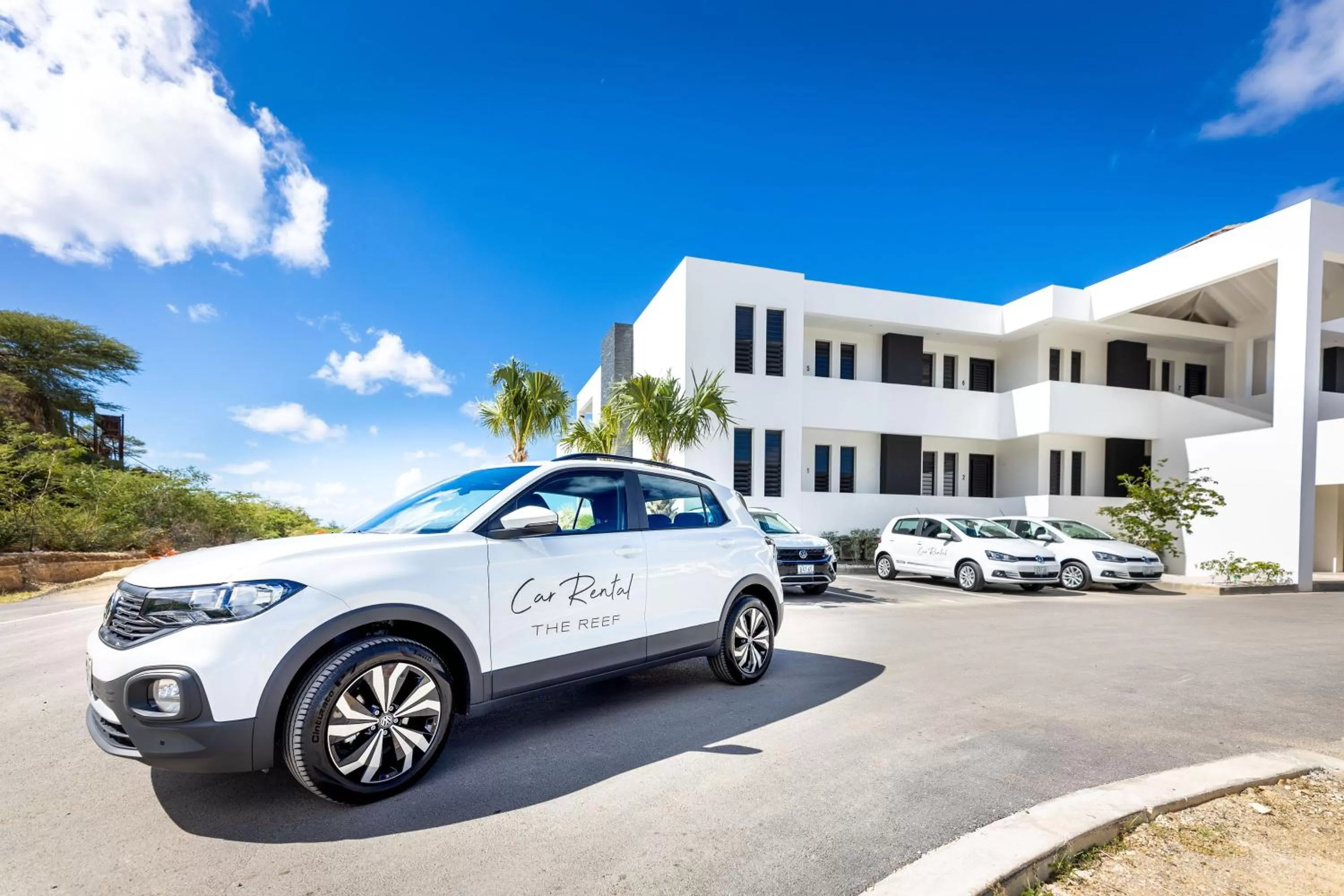 Parking in The Reef - Blue Bay Golf & Beach Resort