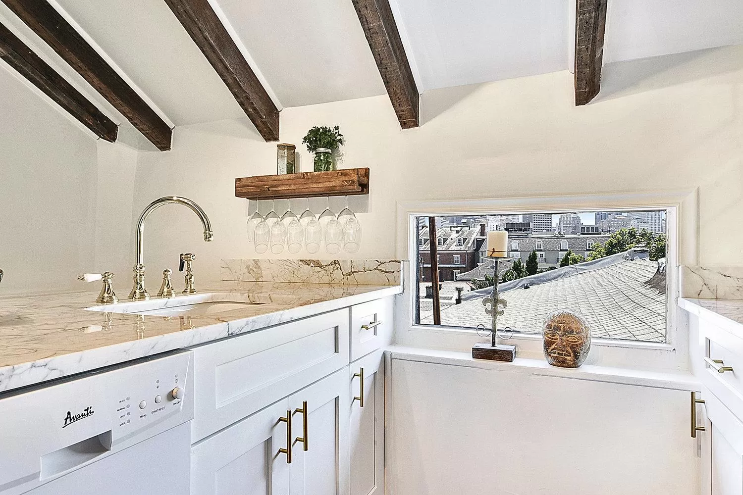 Kitchen or kitchenette in French Quarter Mansion