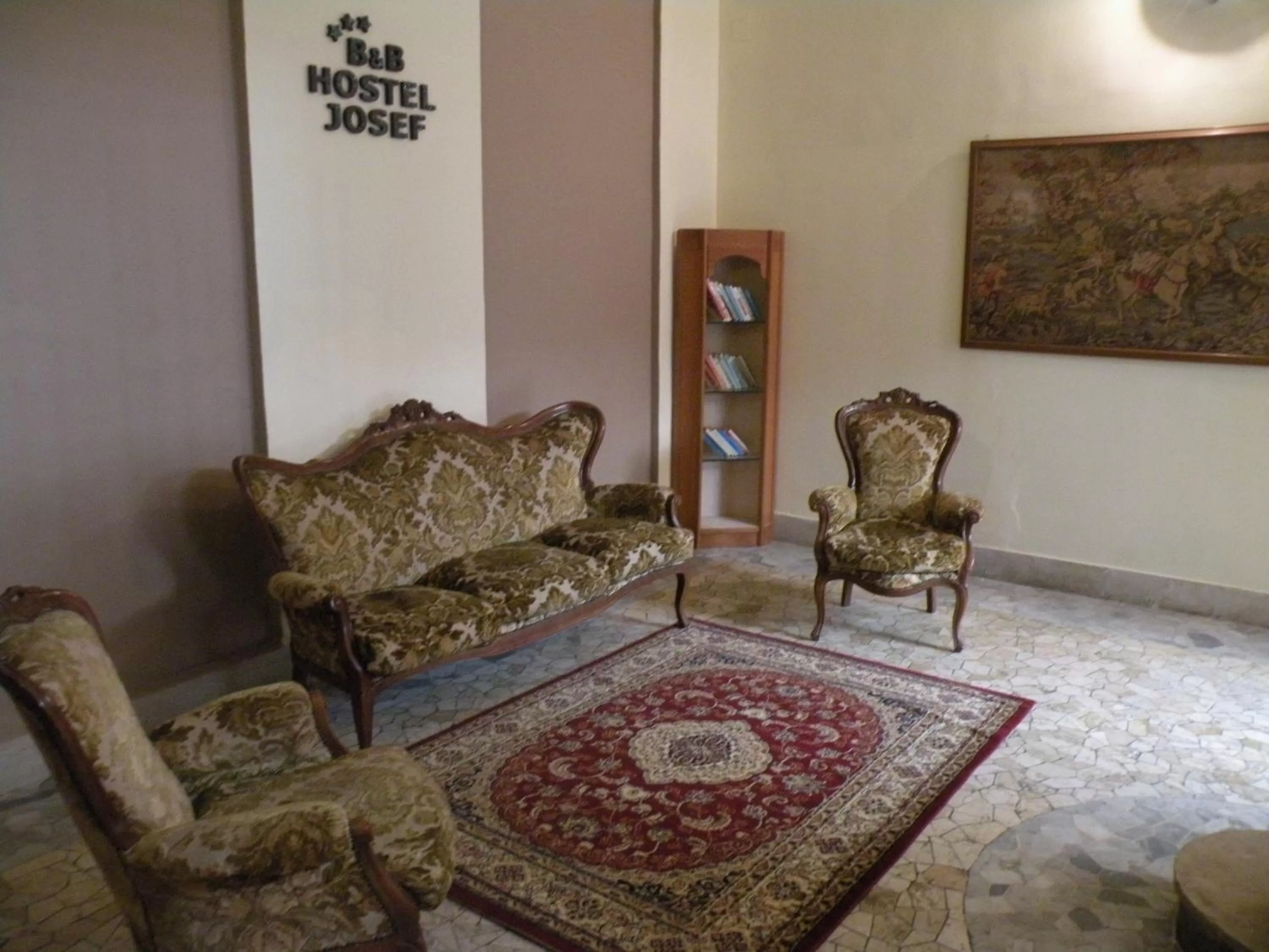 Facade/entrance in Hostel Josef