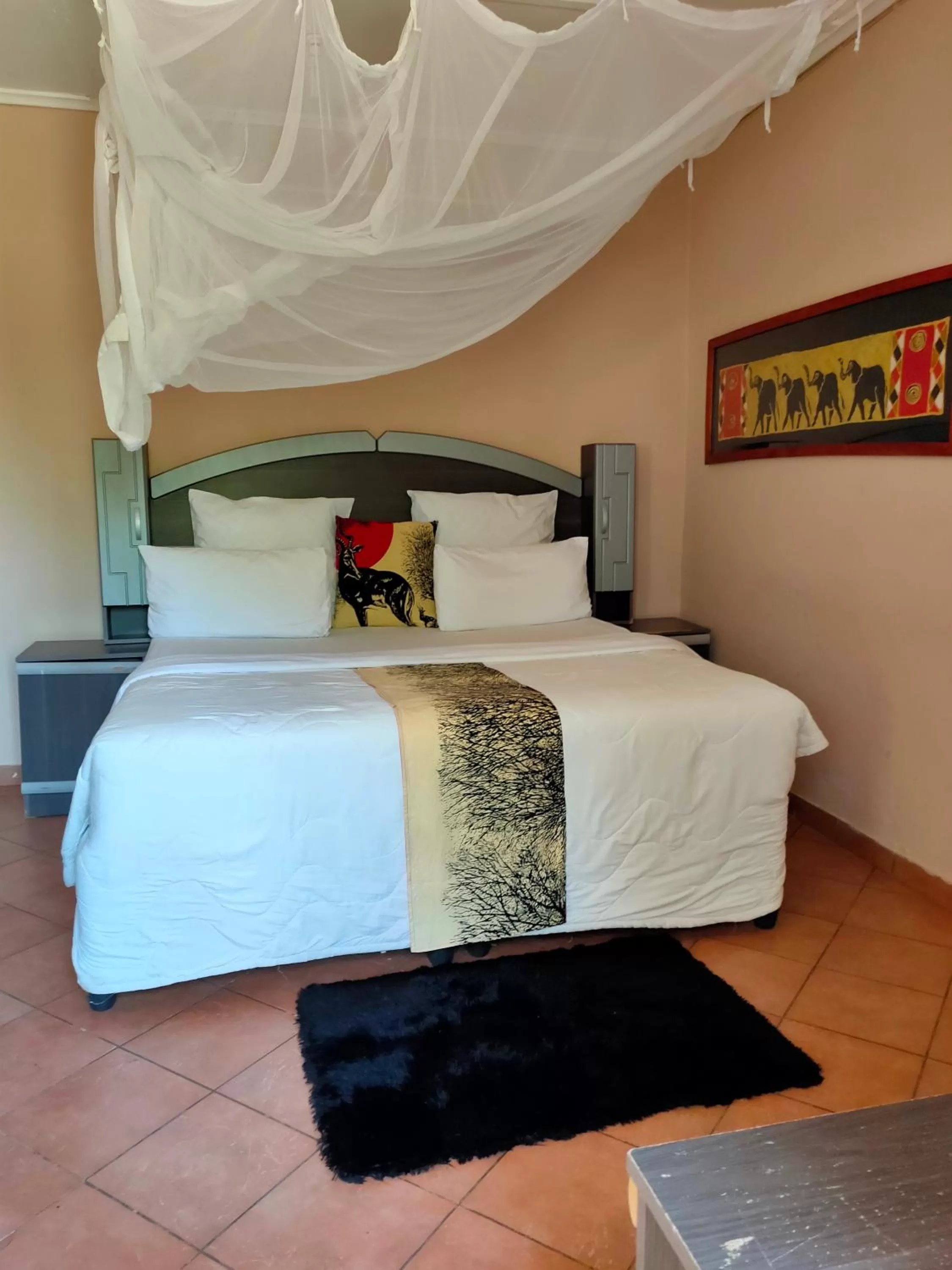 Bed in Golden Days Lodge