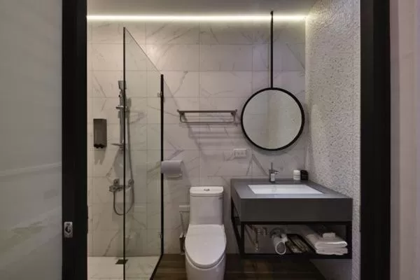 Bathroom in KK Homestay